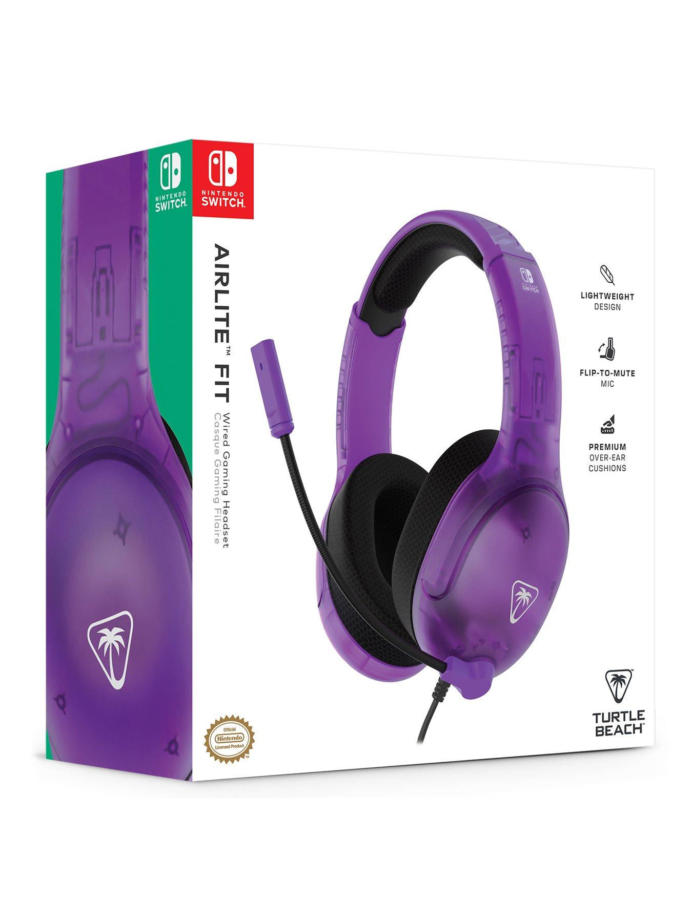 Image 2 of 8 of Turtle Beach Airlite Fit Headset - NS - Ghost Purple