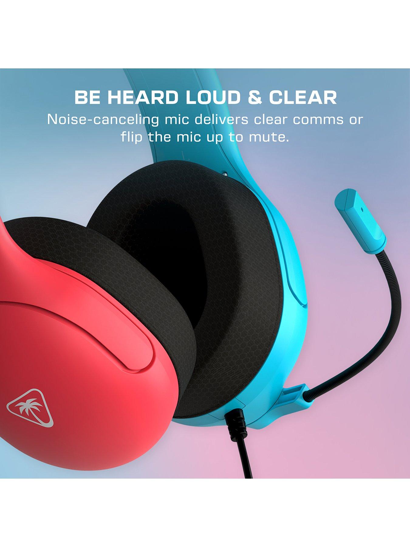 Image 4 of 8 of Turtle Beach Airlite Fit Headset -&nbsp;NS - Neon Blue &amp; Red