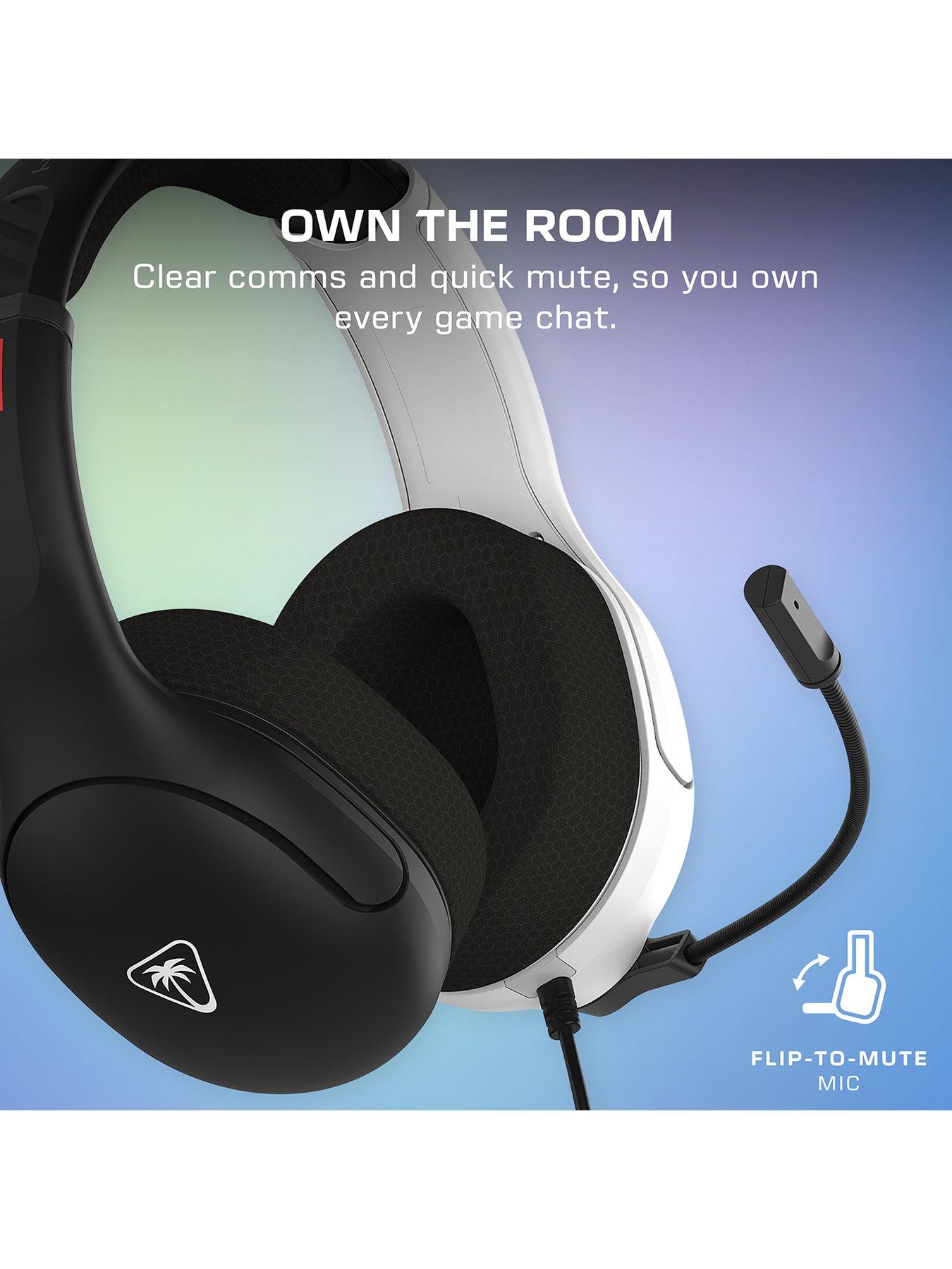 Image 5 of 8 of Turtle Beach Airlite Fit Headset - NS2 - Black &amp; White