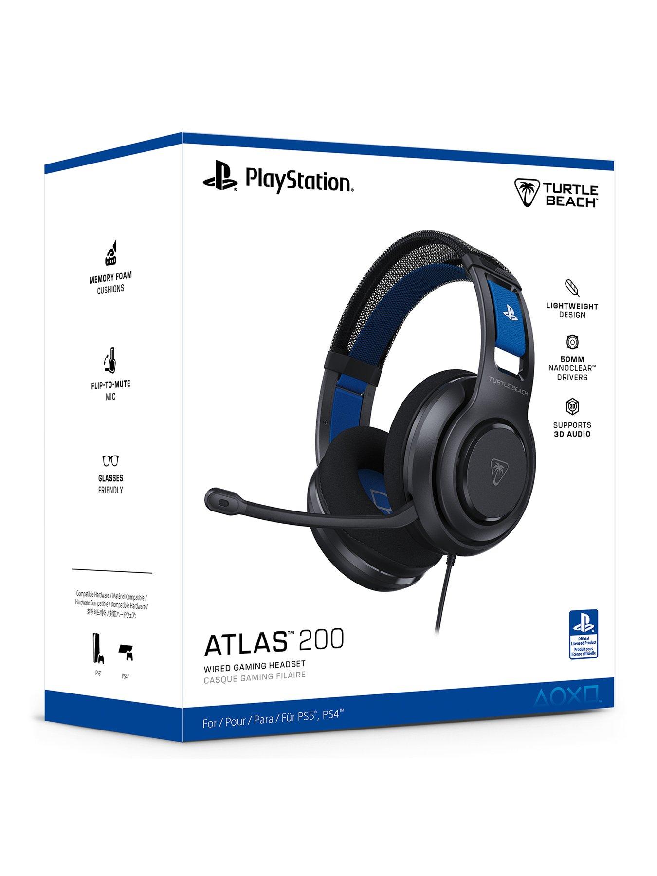 Image 2 of 8 of Turtle Beach Atlas 200 -&nbsp;PS -&nbsp;Black
