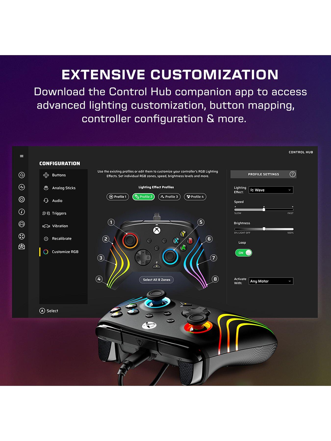 Image 7 of 8 of Turtle Beach Afterglow Wave Wired Controller Â· XB Â· Black