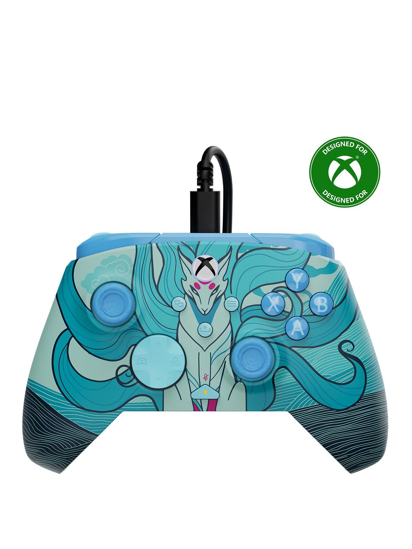 Image 1 of 8 of Turtle Beach Rematch Advanced Wired ???? XB ???? Blue Kitsune Everglow