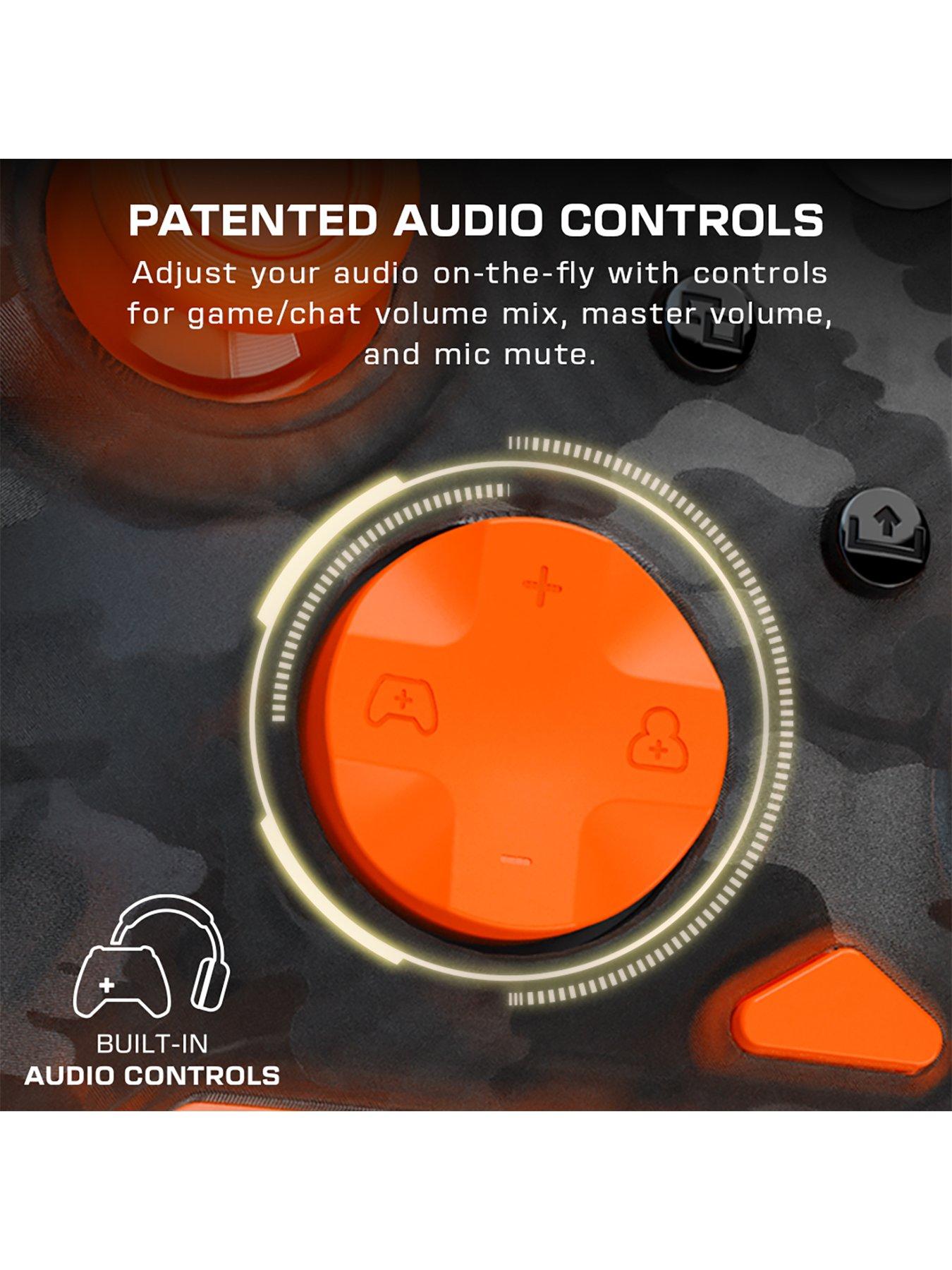 Image 3 of 7 of Turtle Beach Rematch Core Wired Controller - XB - Ghost Camo Black &amp; Orange