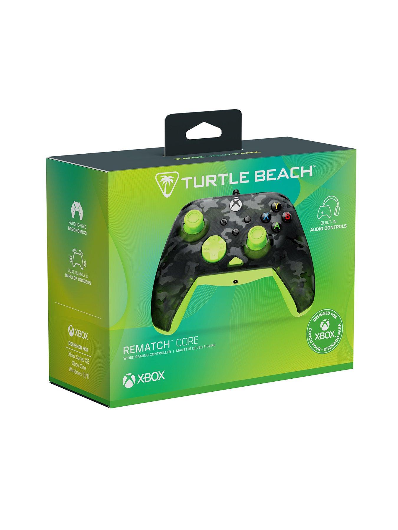 Image 2 of 7 of Turtle Beach Rematch Core Wired Controller -&nbsp;XB - Ghost Camo Black &amp; Yellow