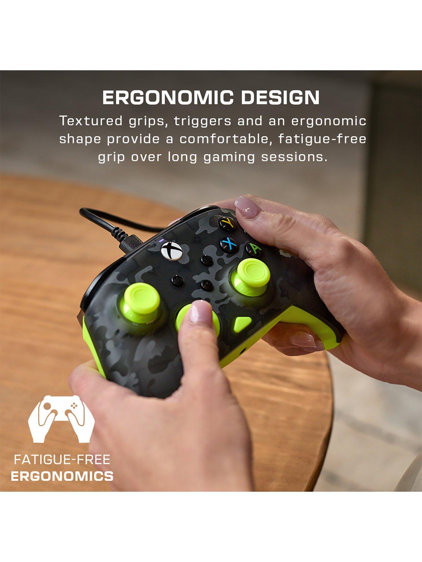 Image 6 of 7 of Turtle Beach Rematch Core Wired Controller -&nbsp;XB - Ghost Camo Black &amp; Yellow