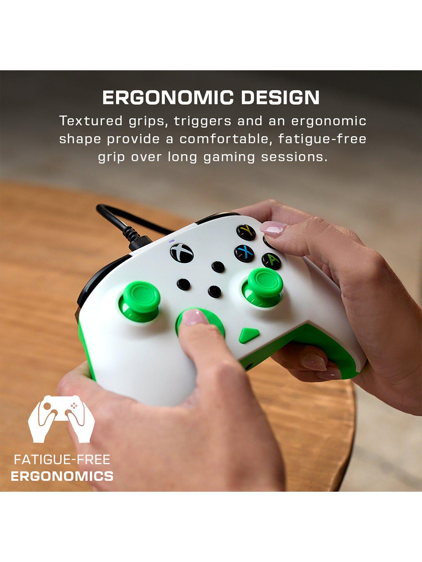 Image 6 of 7 of Turtle Beach Rematch Core Wired Controller -&nbsp;XB - White Green