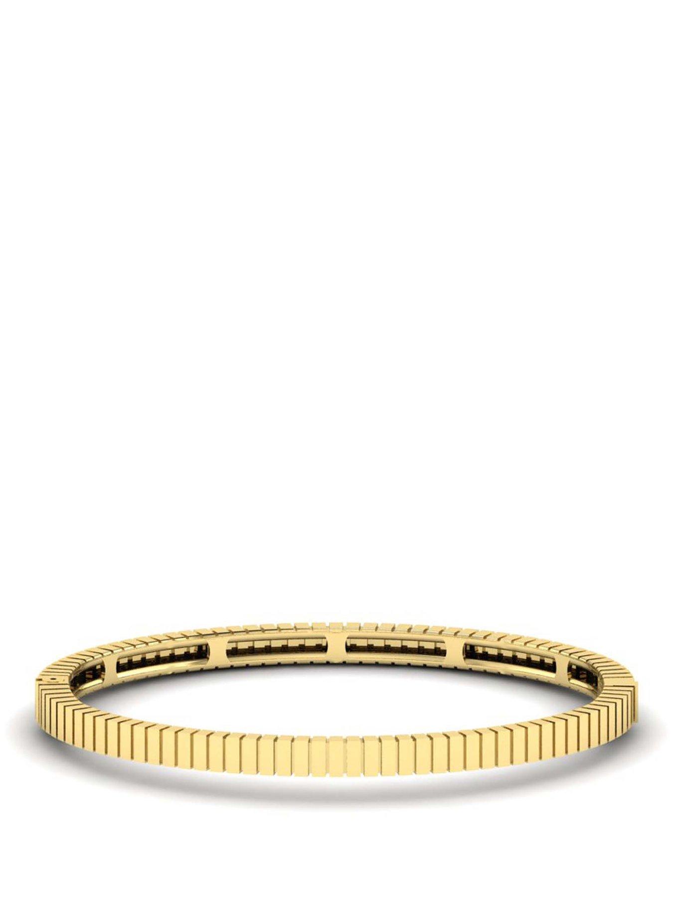 Kleora KLEORA LINEA Modern Electrum Linear Bangle