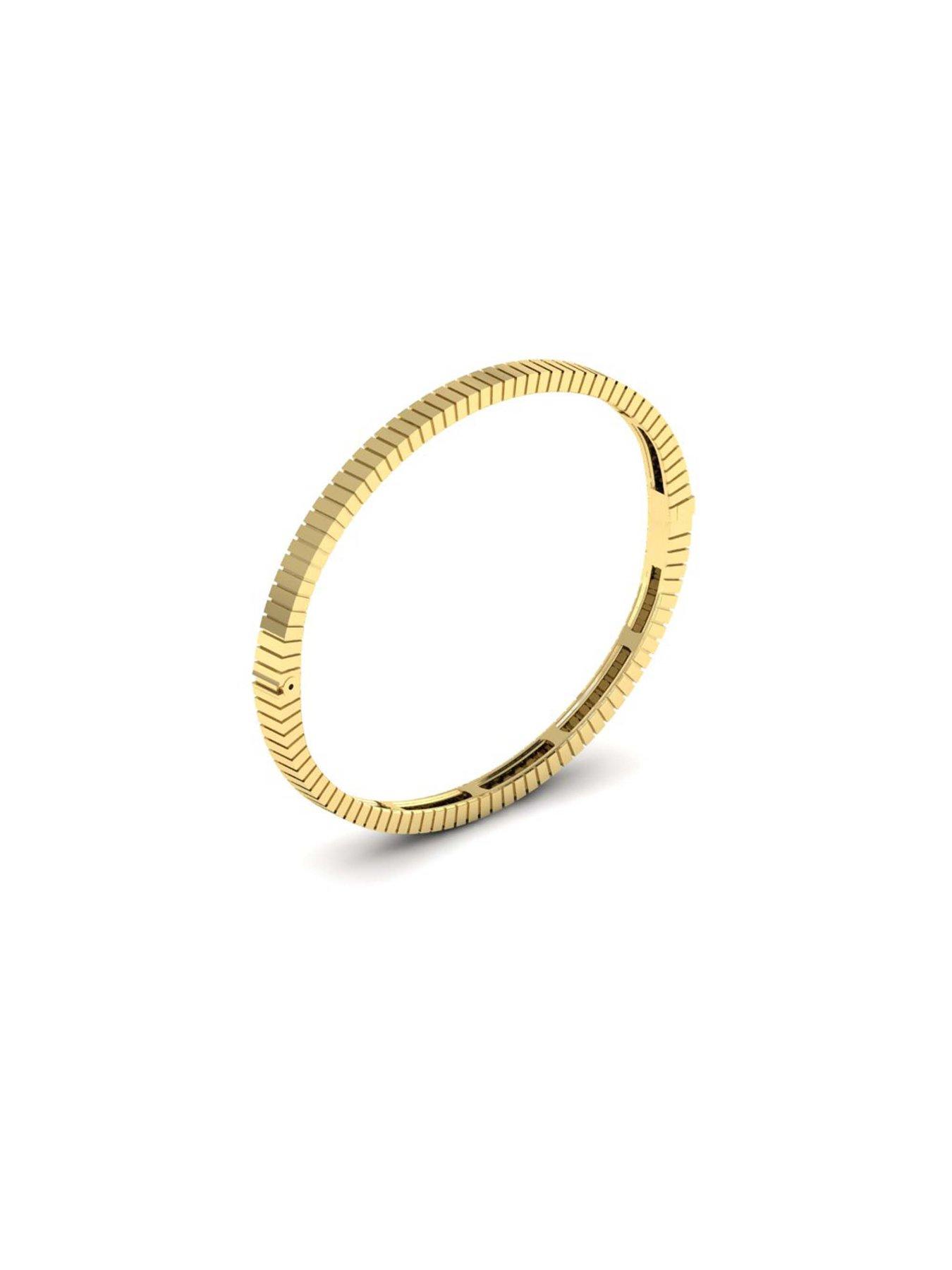Image 2 of 7 of Kleora KLEORA LINEA Modern Electrum Linear Bangle
