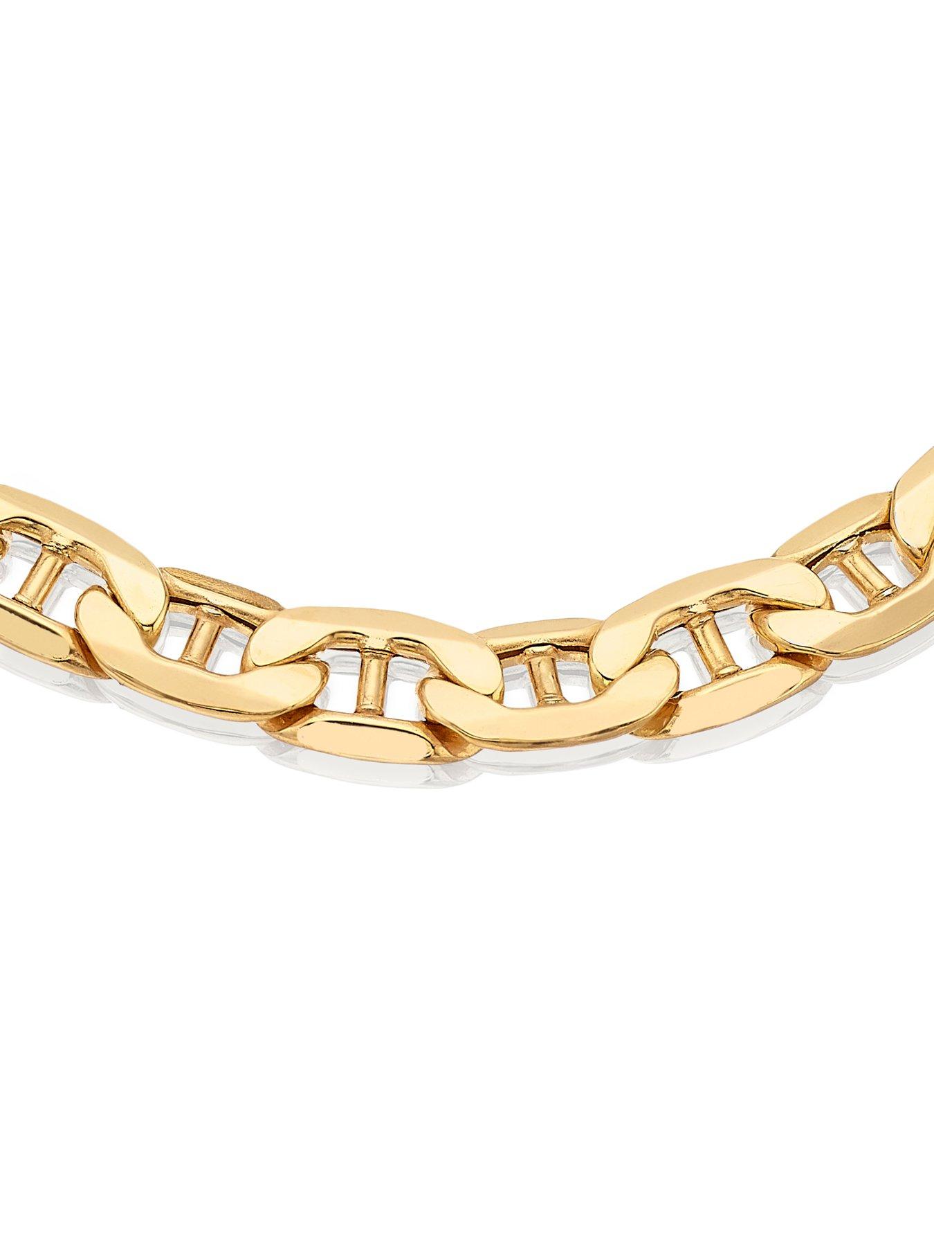 Image 2 of 3 of H. Samuel 9ct Yellow Gold 7Inch Anchor Bracelet