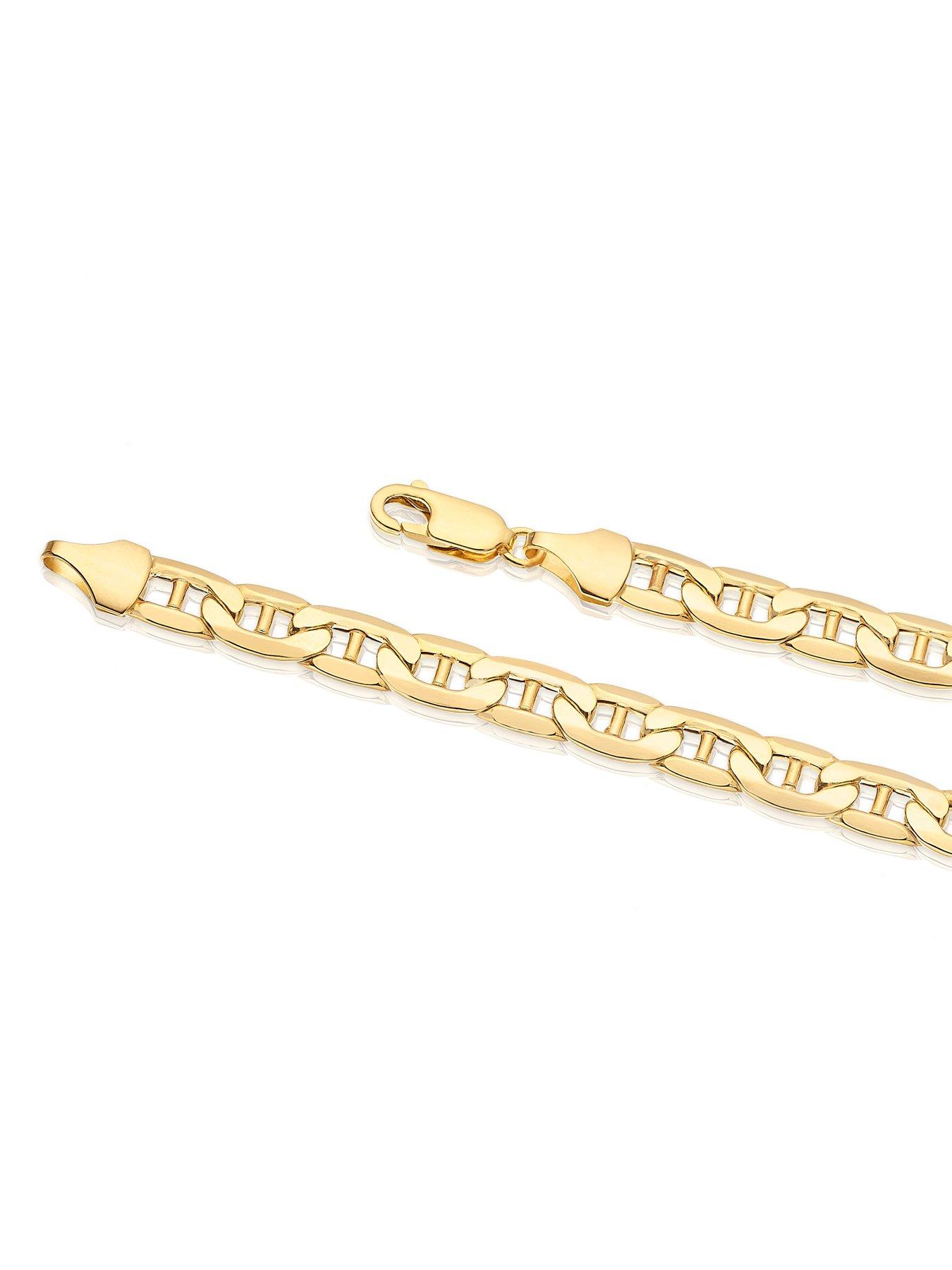 Image 3 of 3 of H. Samuel 9ct Yellow Gold 7Inch Anchor Bracelet