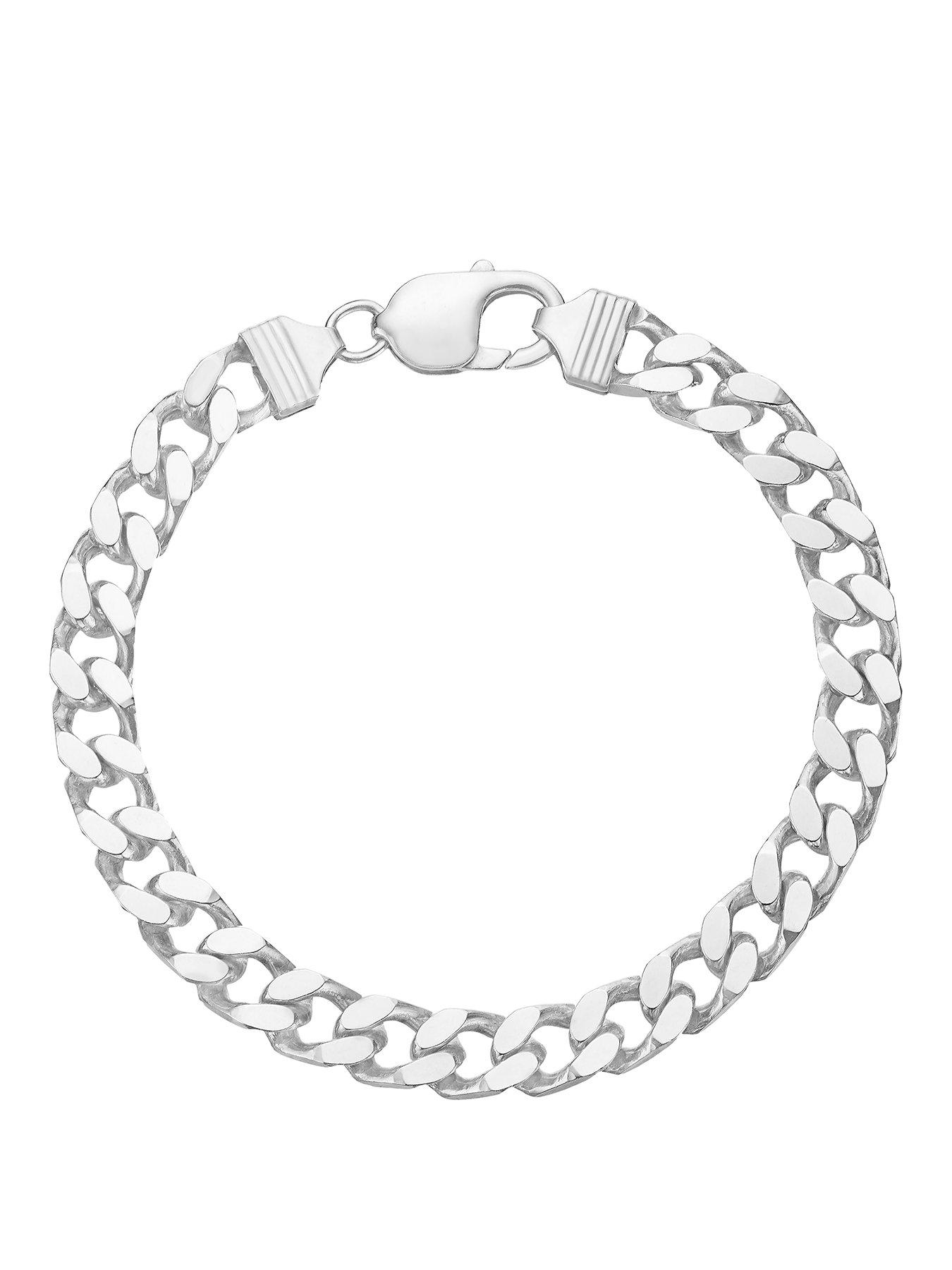 Image 1 of 1 of H. Samuel Sterling Silver 8.5" Curb Bracelet