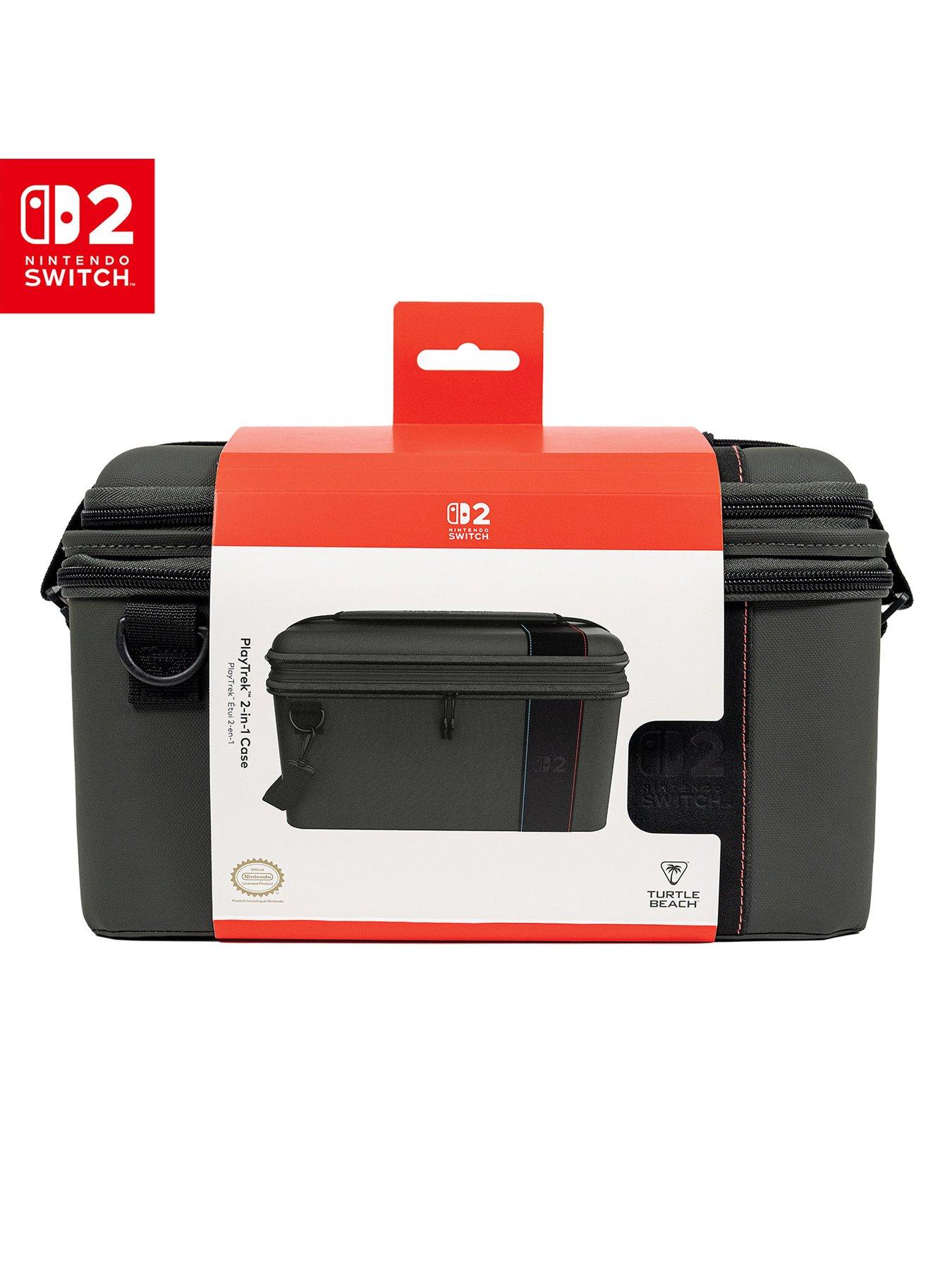 Image 2 of 8 of Turtle Beach PlayTrek 2-in-1 Case - NS2 - Charcoal Black