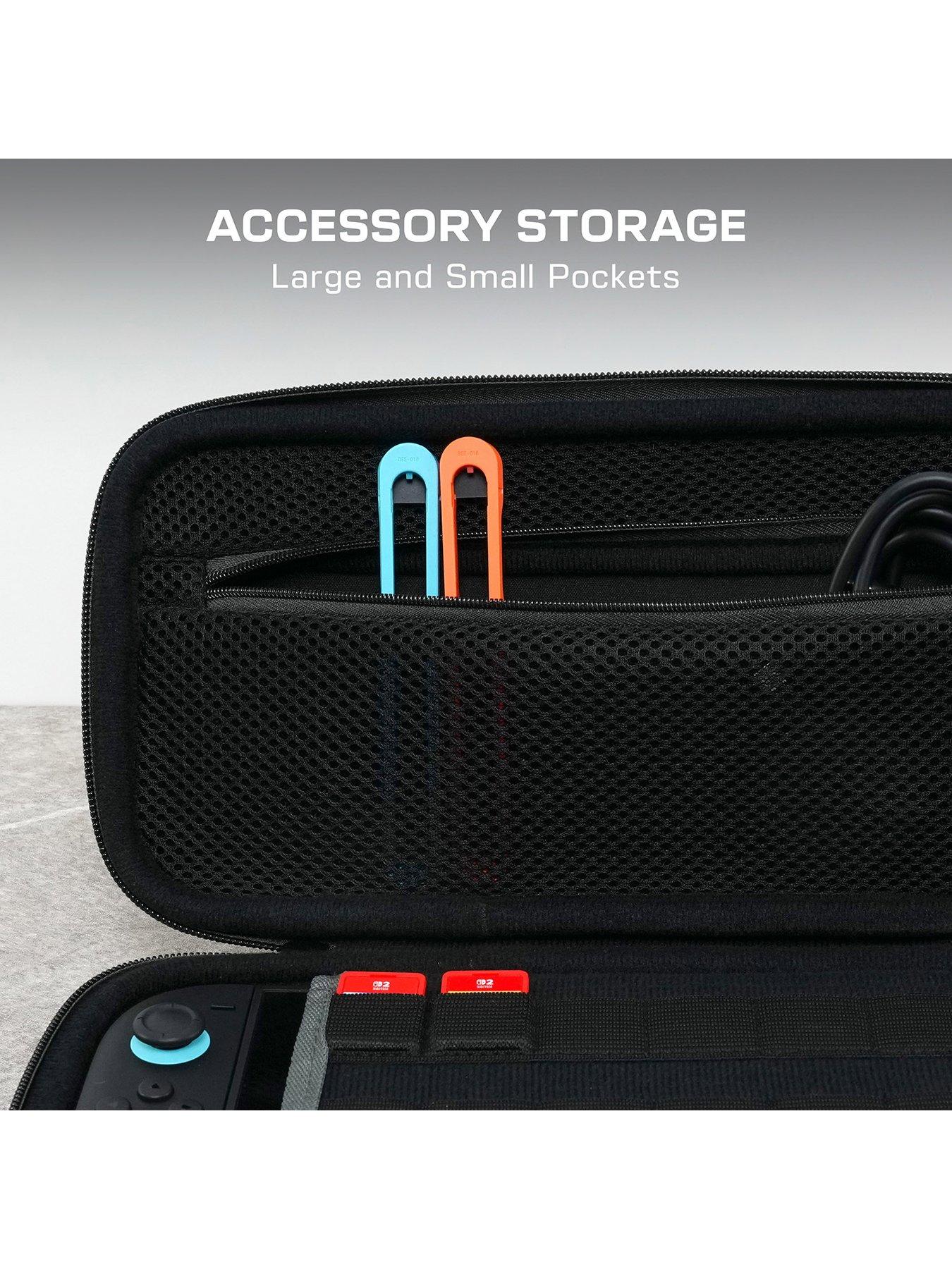 Image 7 of 8 of Turtle Beach PlayTrek 2-in-1 Case - NS2 - Charcoal Black
