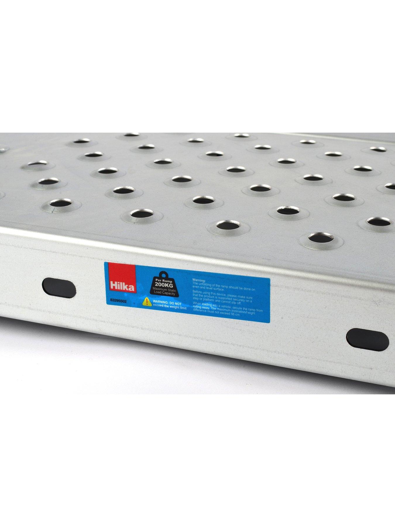 Image 4 of 7 of Hilka Galvanised Loading Ramps Fixed