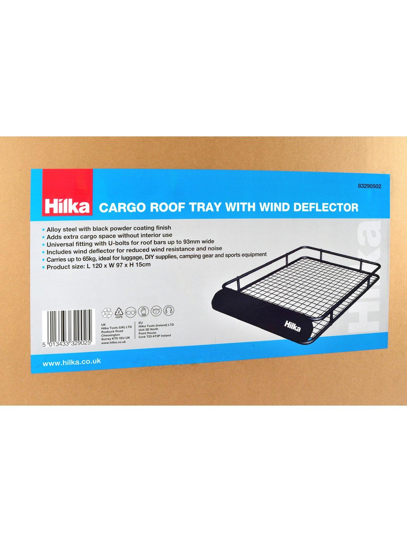 Image 4 of 4 of Hilka Cargo Roof Tray with Wind Deflector