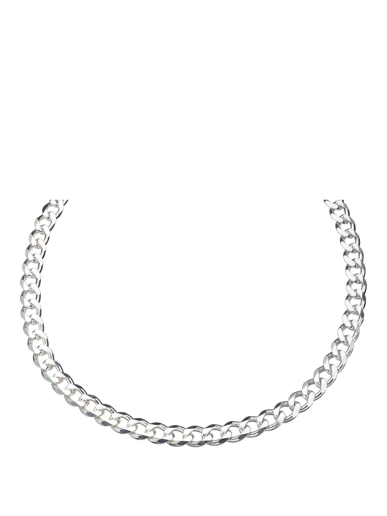 H. Samuel Sterling Silver 22" Curb Chain