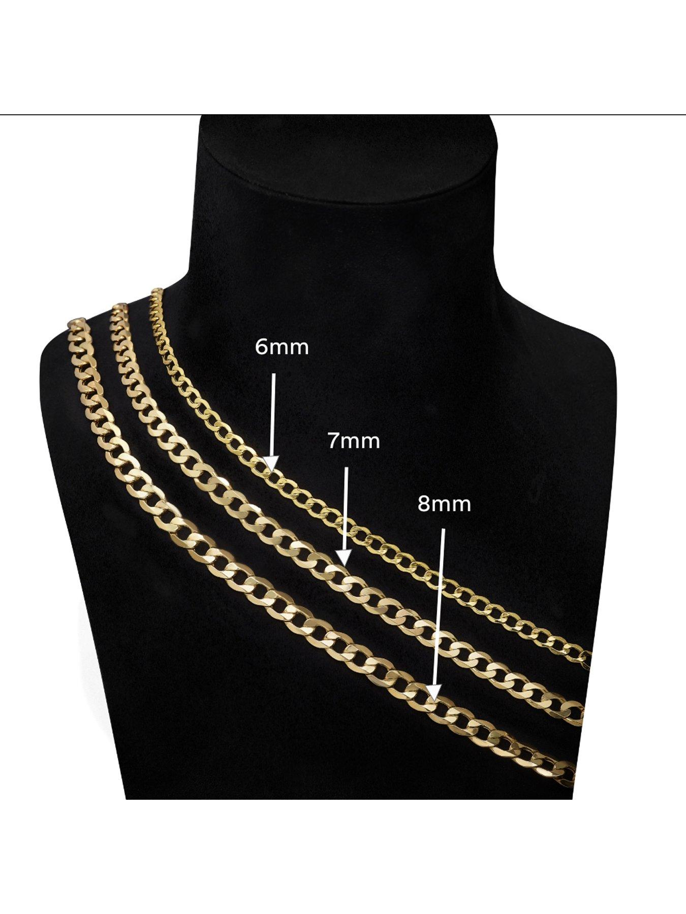 Image 2 of 2 of H. Samuel Sterling Silver 22" Curb Chain