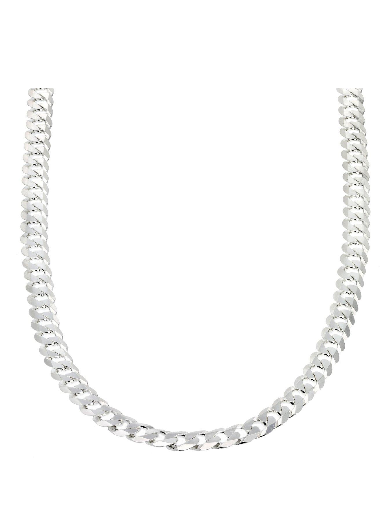 Image 1 of 2 of H. Samuel Sterling Silver 20" Curb Chain