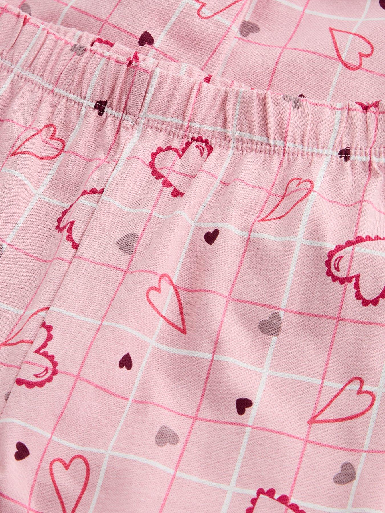 Image 4 of 5 of The Very Collection Girls More Amour Long Sleeve Pyjama