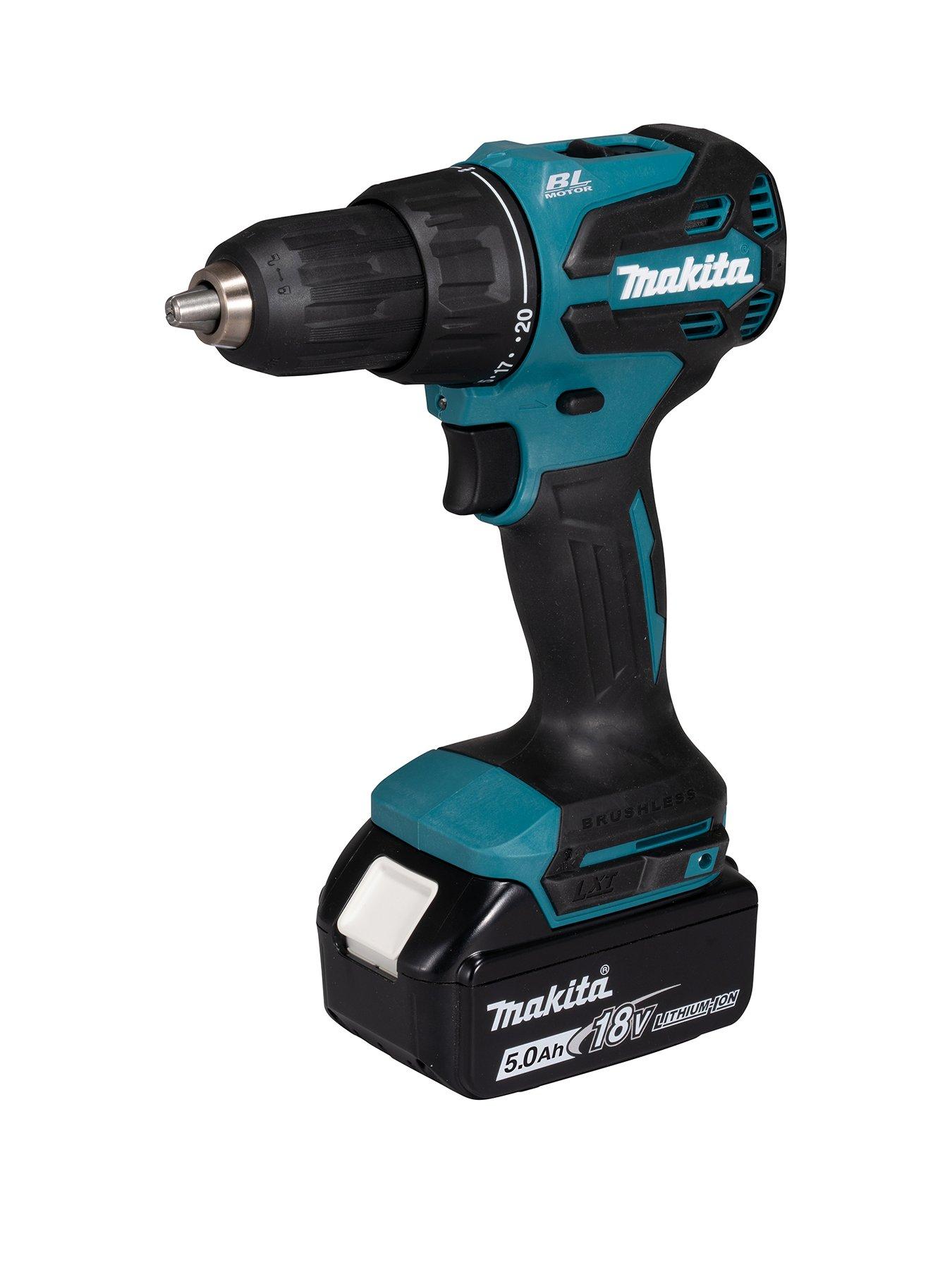 Makita 18V LXT COMBI & SDS+ DRILL 2 X 5AH