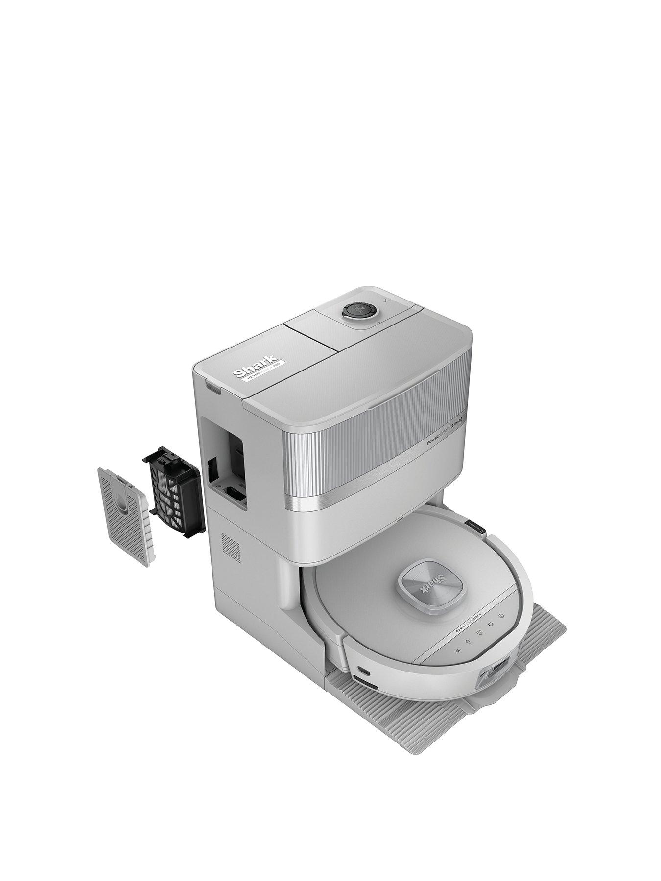 Shark Shark PowerDetect UV Reveal 2-in-1 Vac  &  Mop Robot Vacuum - White RV3000XEUKWH