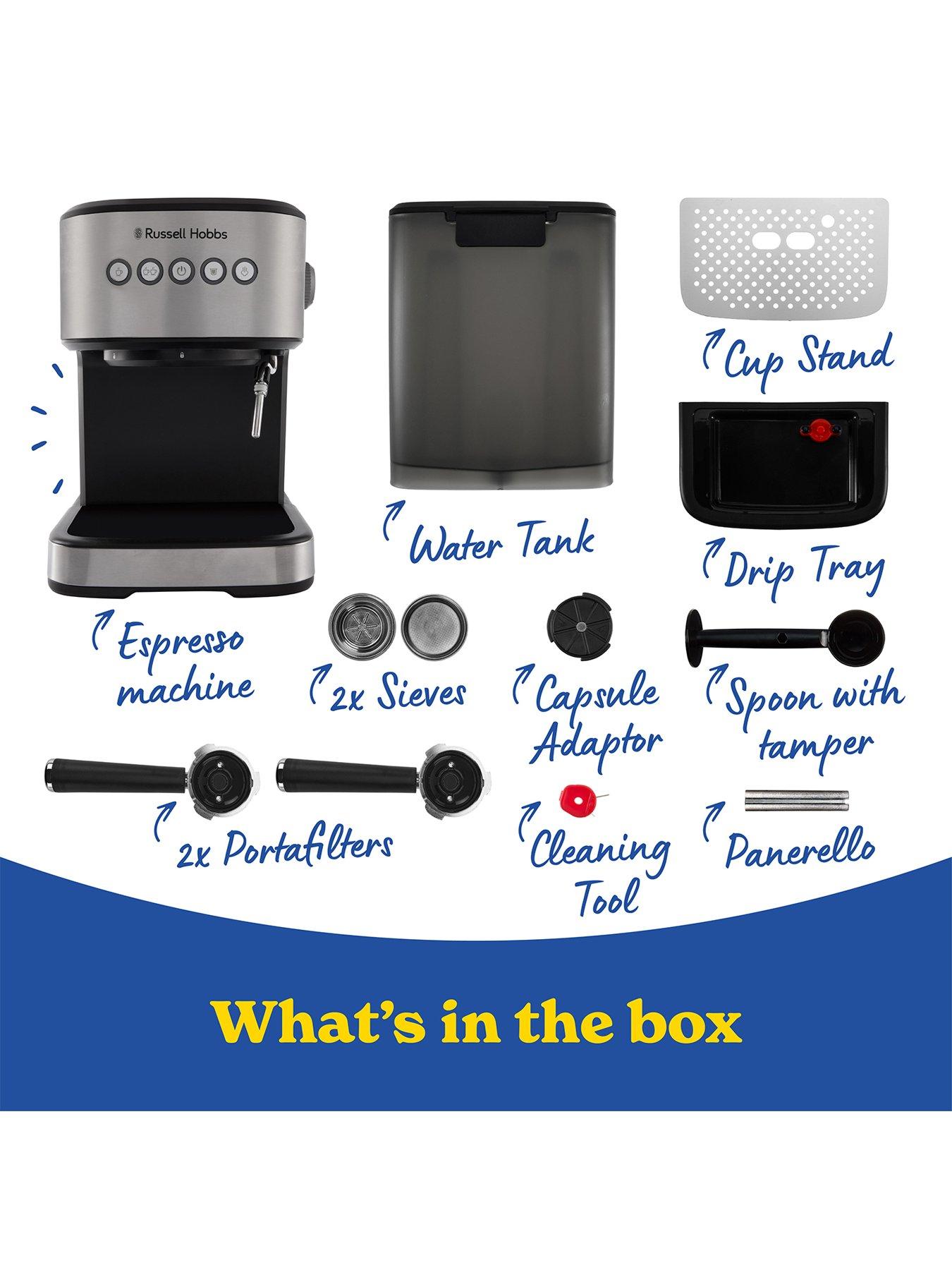 Image 6 of 7 of Russell Hobbs Russell Hobbs Everyday Espresso Machine