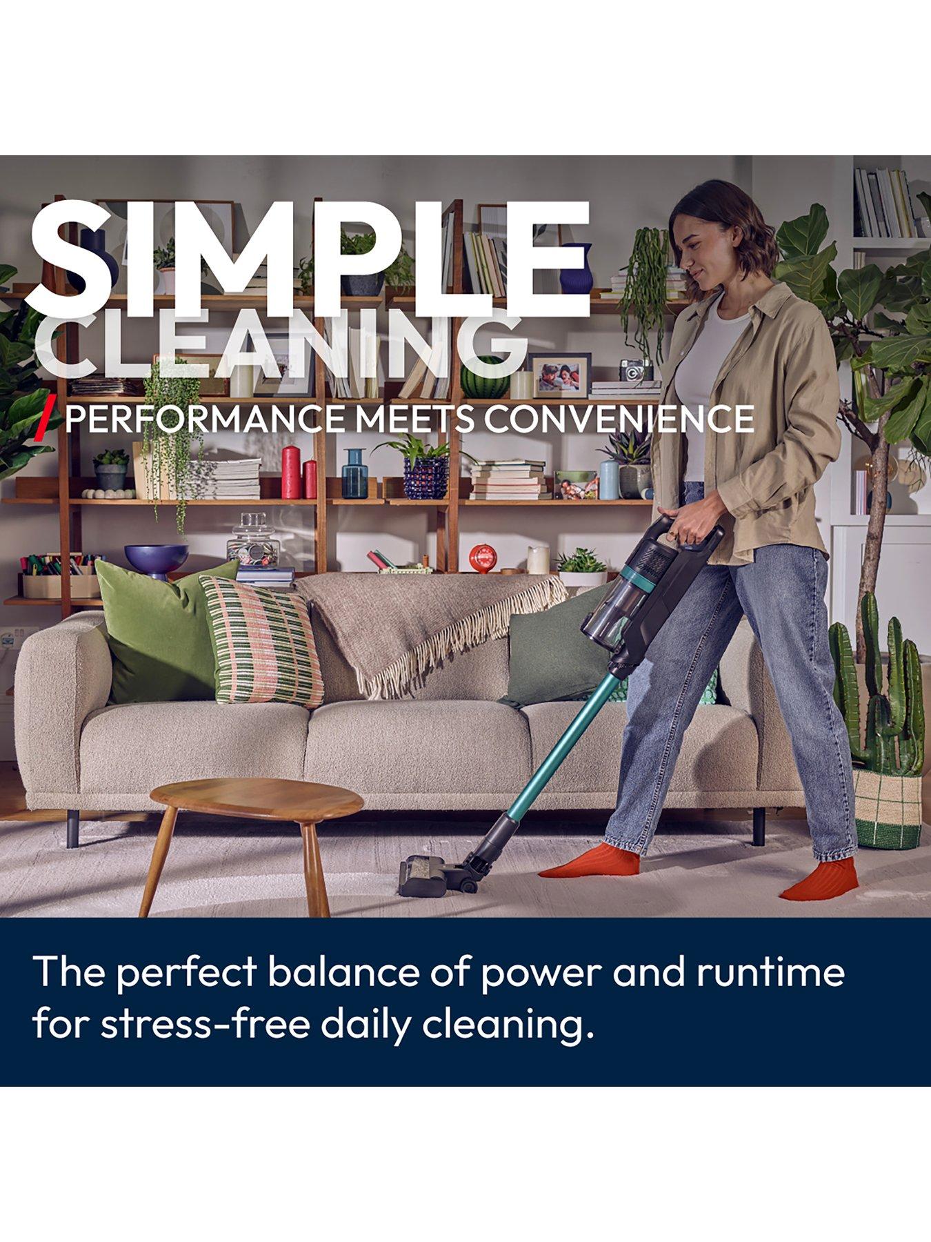 Image 3 of 8 of Hoover Hoover HF1 Max Pet Cordless Vacuum Cleaner Stick (HF1M10P), 200w motor, up to 50min Runtime, Anti-Hair Wrap, Double Edge cleaning, QuickPark,LED Light
