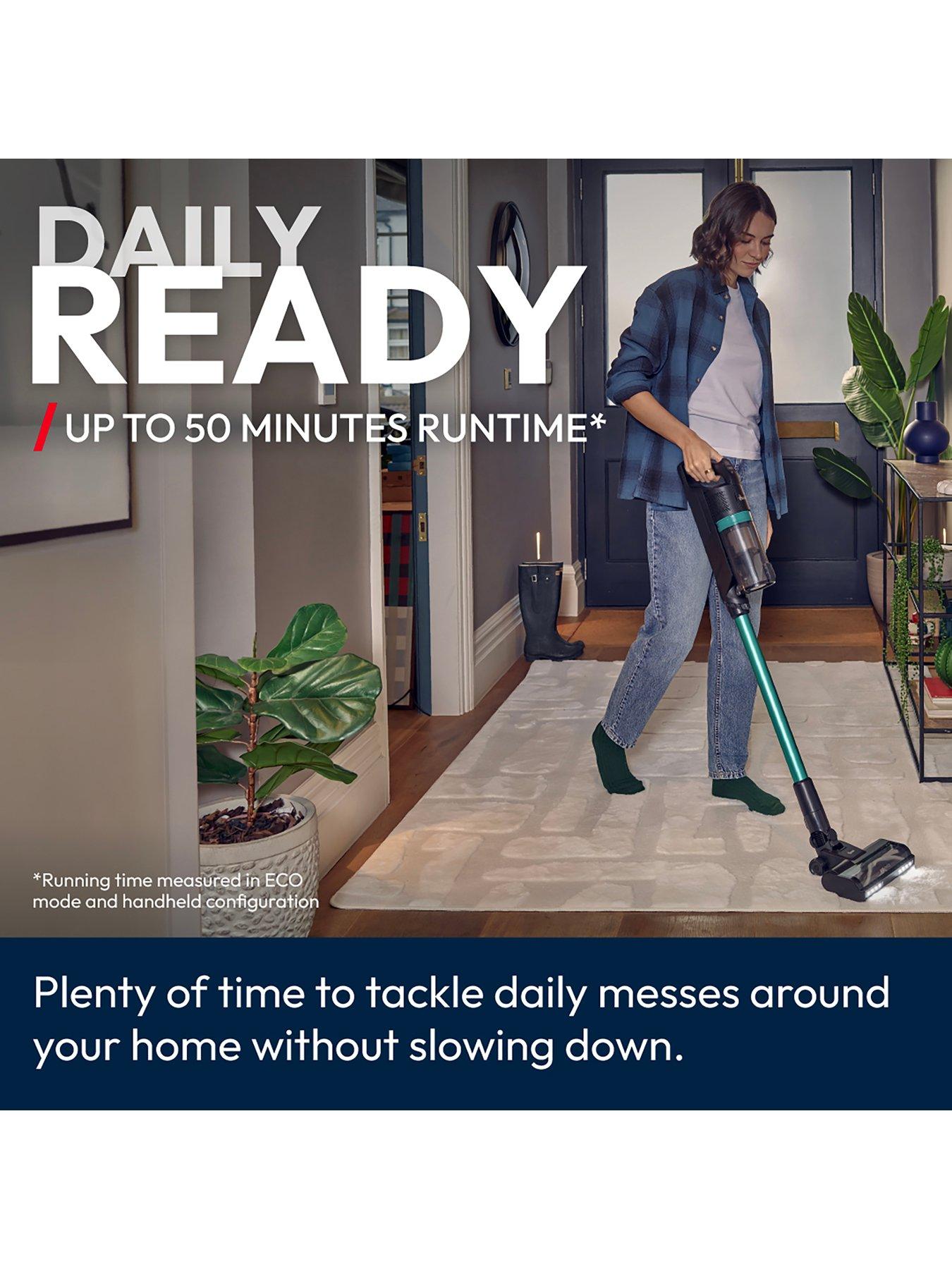 Image 5 of 8 of Hoover Hoover HF1 Max Pet Cordless Vacuum Cleaner Stick (HF1M10P), 200w motor, up to 50min Runtime, Anti-Hair Wrap, Double Edge cleaning, QuickPark,LED Light