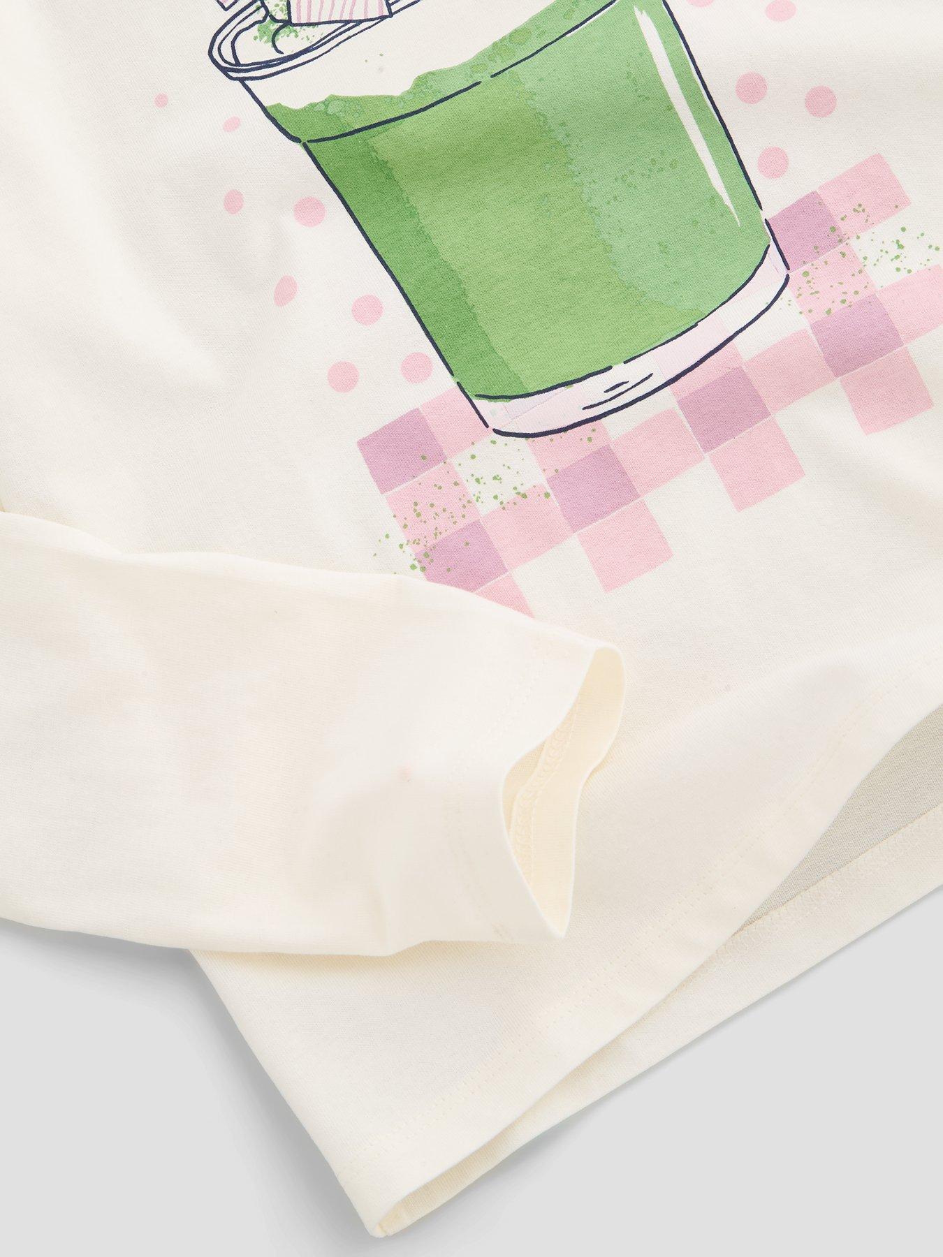 Image 6 of 6 of The Very Collection Matcha Stripe Value Pyjama (3 - 16 years) - Multi