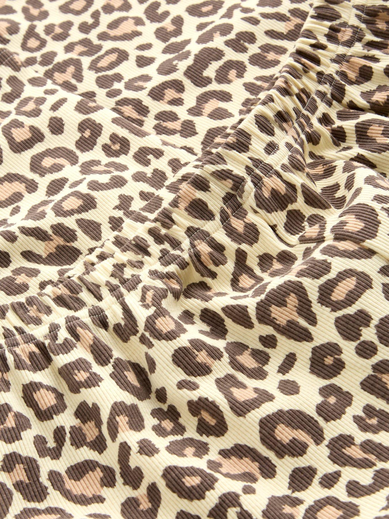 Image 4 of 5 of The Very Collection Leopard Print Long Sleeve Pyjama - Multi
