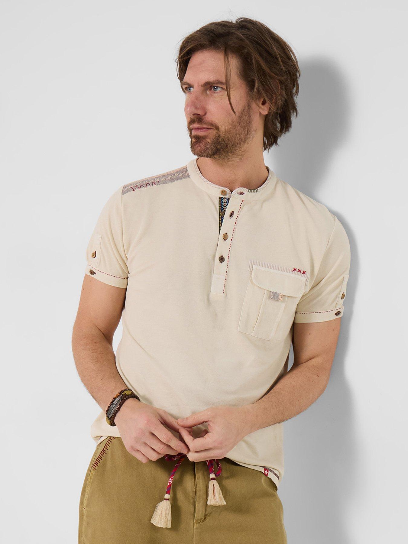 Joe Browns Joe Browns Carefully Customised Henley T-Shirt