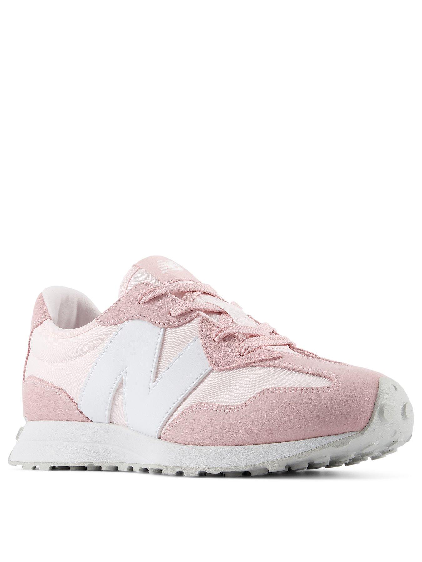 Image 2 of 7 of New Balance Junior 327 Lace Trainers - Pink