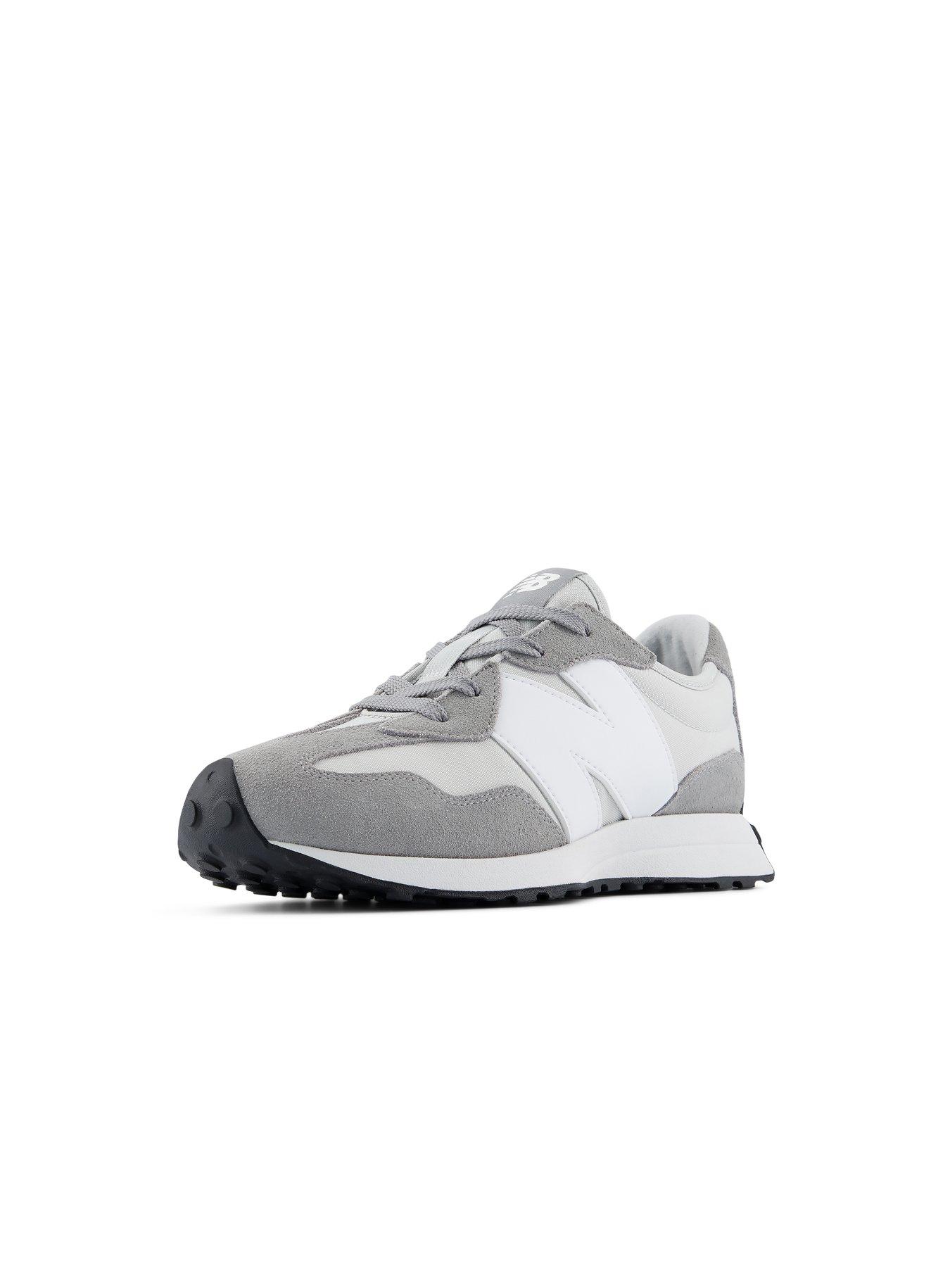 Image 5 of 6 of New Balance Junior 327 Lace Retro Running Trainers - Grey