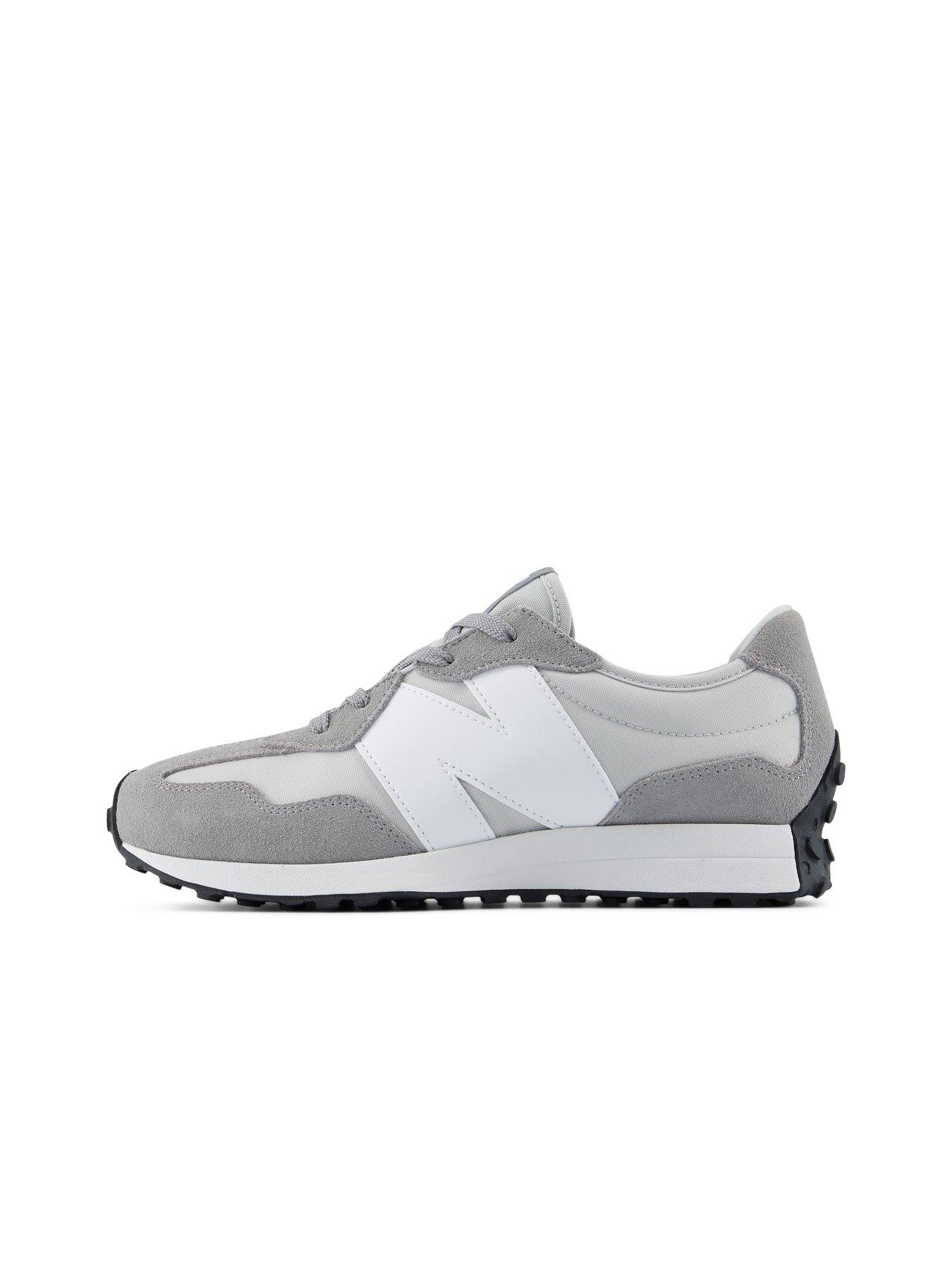 Image 6 of 6 of New Balance Junior 327 Lace Retro Running Trainers - Grey