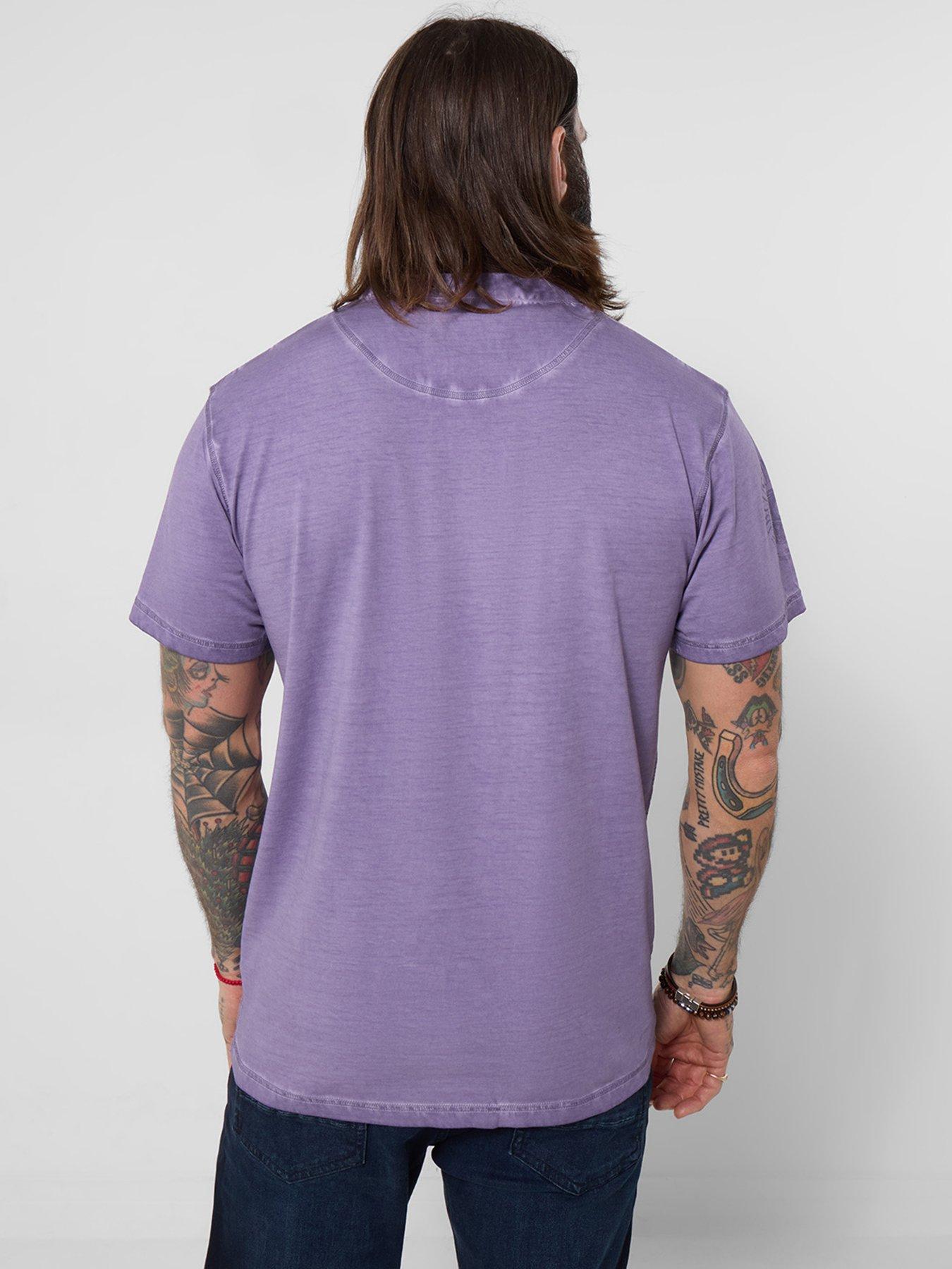 Image 2 of 5 of Joe Browns Joe Browns Washed and Worn Henley T-Shirt