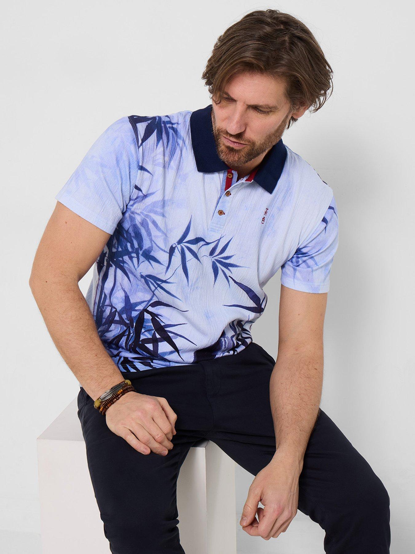 Joe Browns Joe Browns Brilliant Bamboo Print Polo Shirt