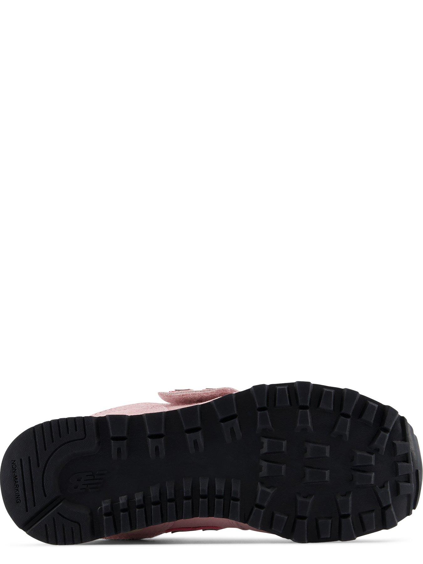 Image 5 of 7 of New Balance Kids' 574 Hook &amp; Loop Trainers - Pink