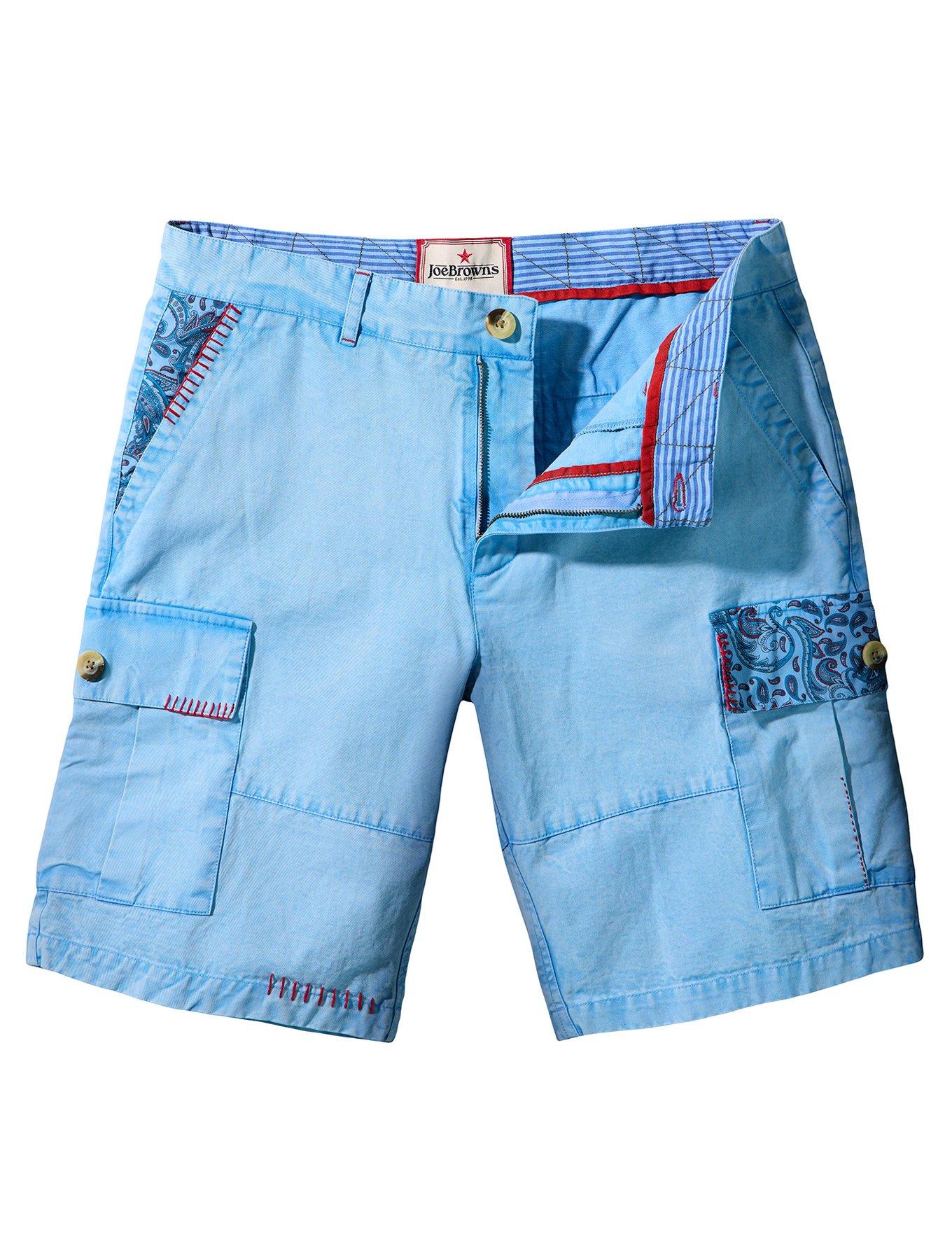 Image 5 of 5 of Joe Browns Captivating Customised Cargo Shorts - Blue