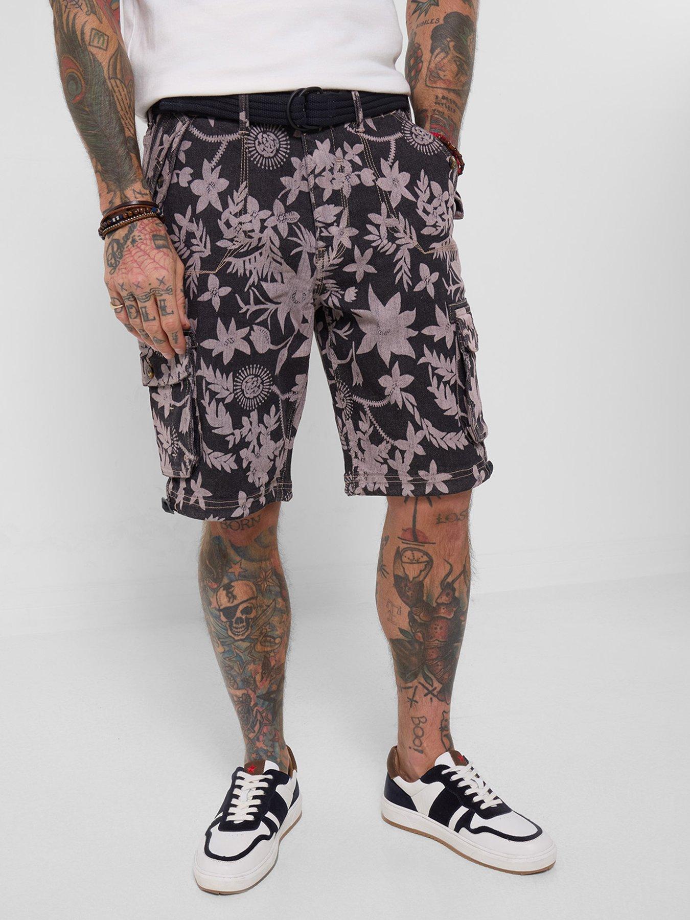 Joe Browns Joe Browns Fun and Floral Printed Cargo Shorts