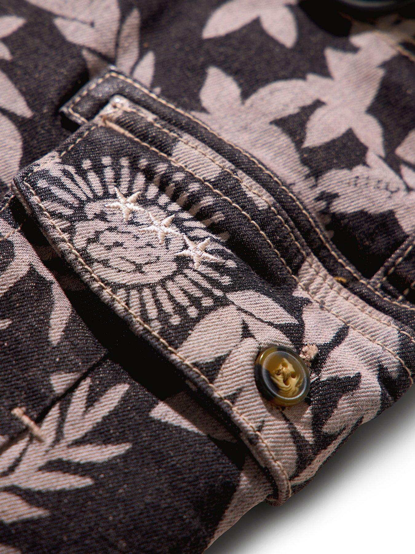 Image 6 of 7 of Joe Browns Joe Browns Fun and Floral Printed Cargo Shorts