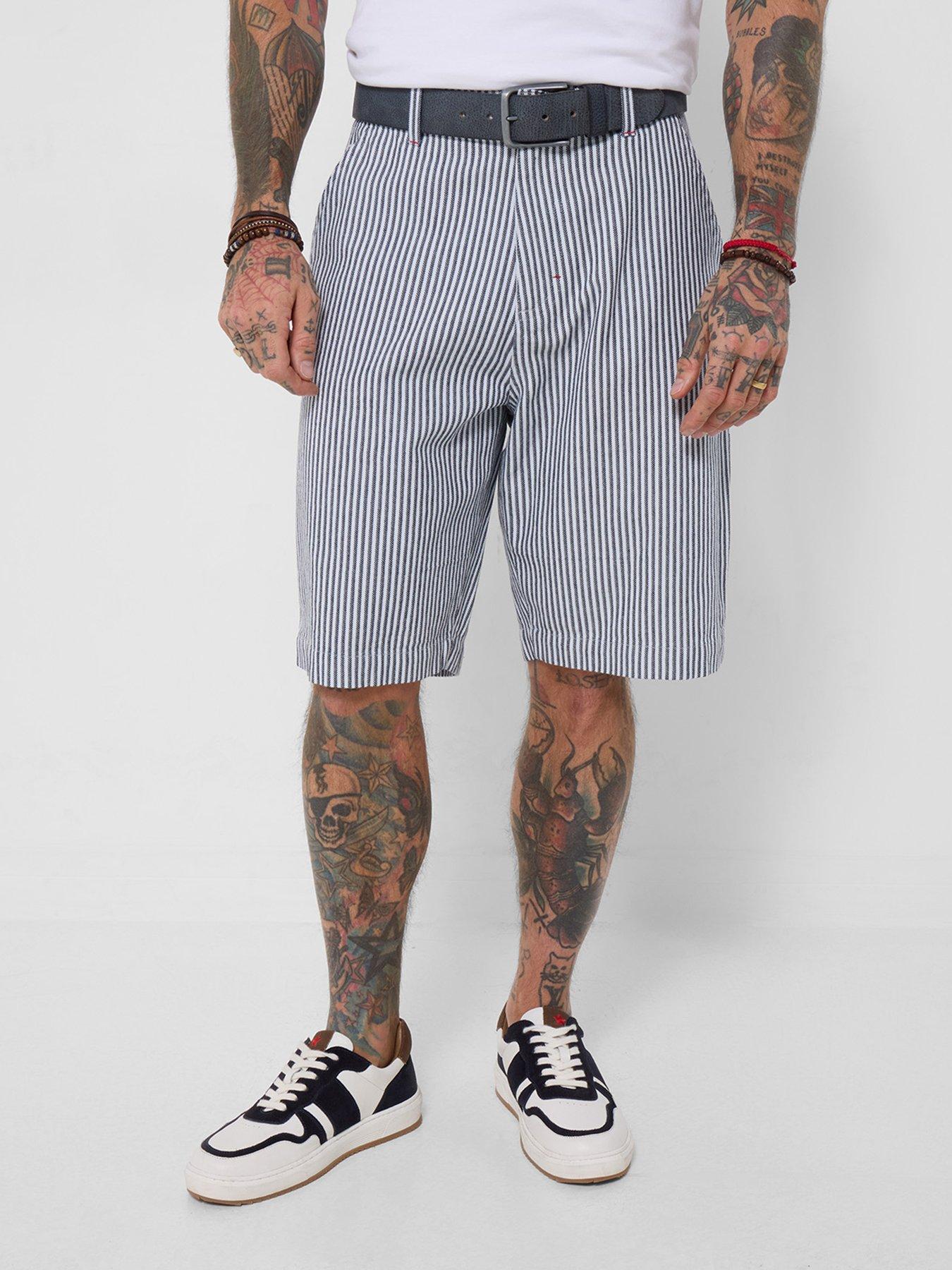 Joe Browns Joe Browns Stripe It Right Carpenter Shorts
