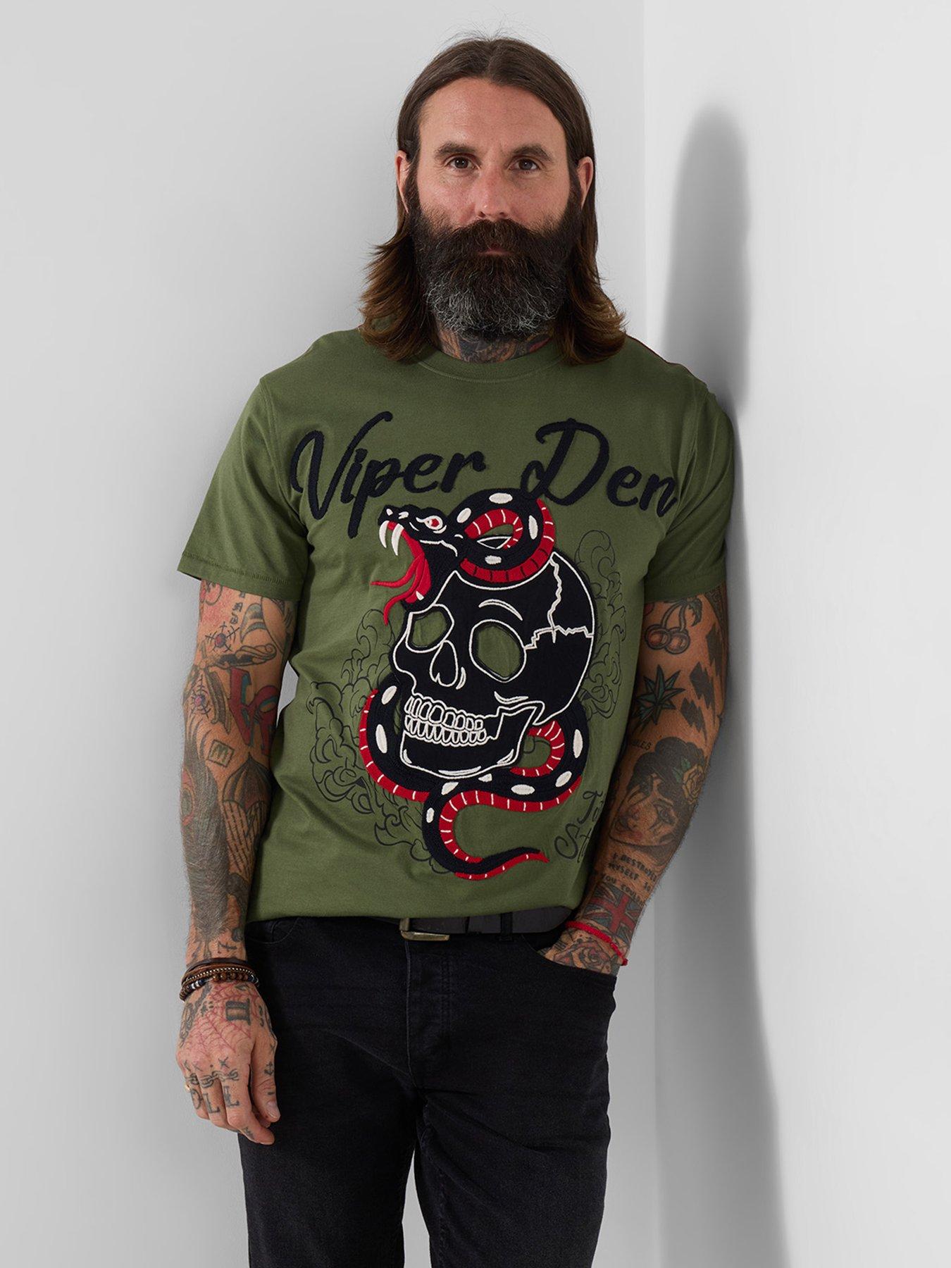 Joe Browns Joe Browns Vipers Den Embroidered T-Shirt