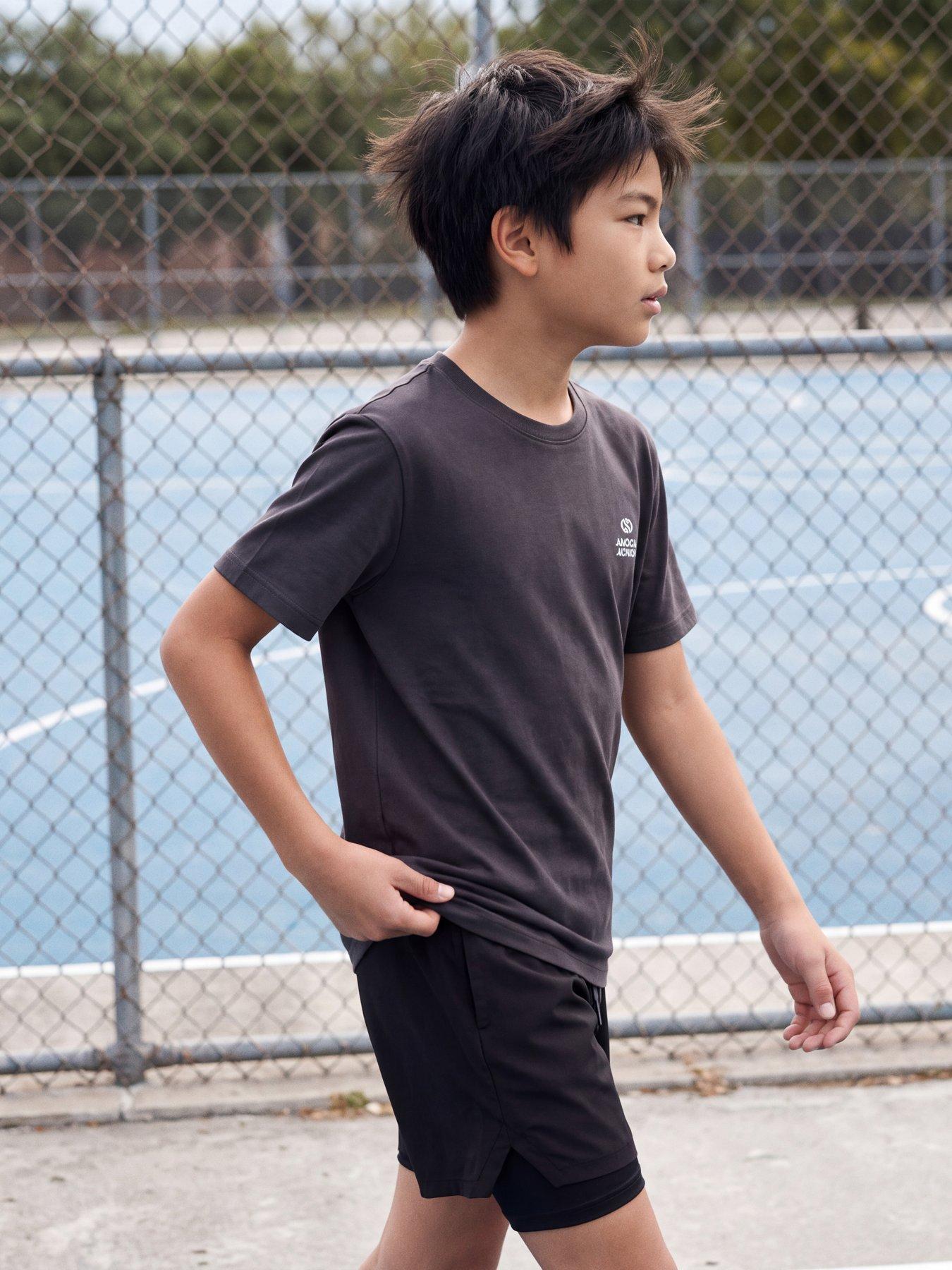 Jack & Jones Junior Boys Pulse Short Sleeve Tshirt - Black