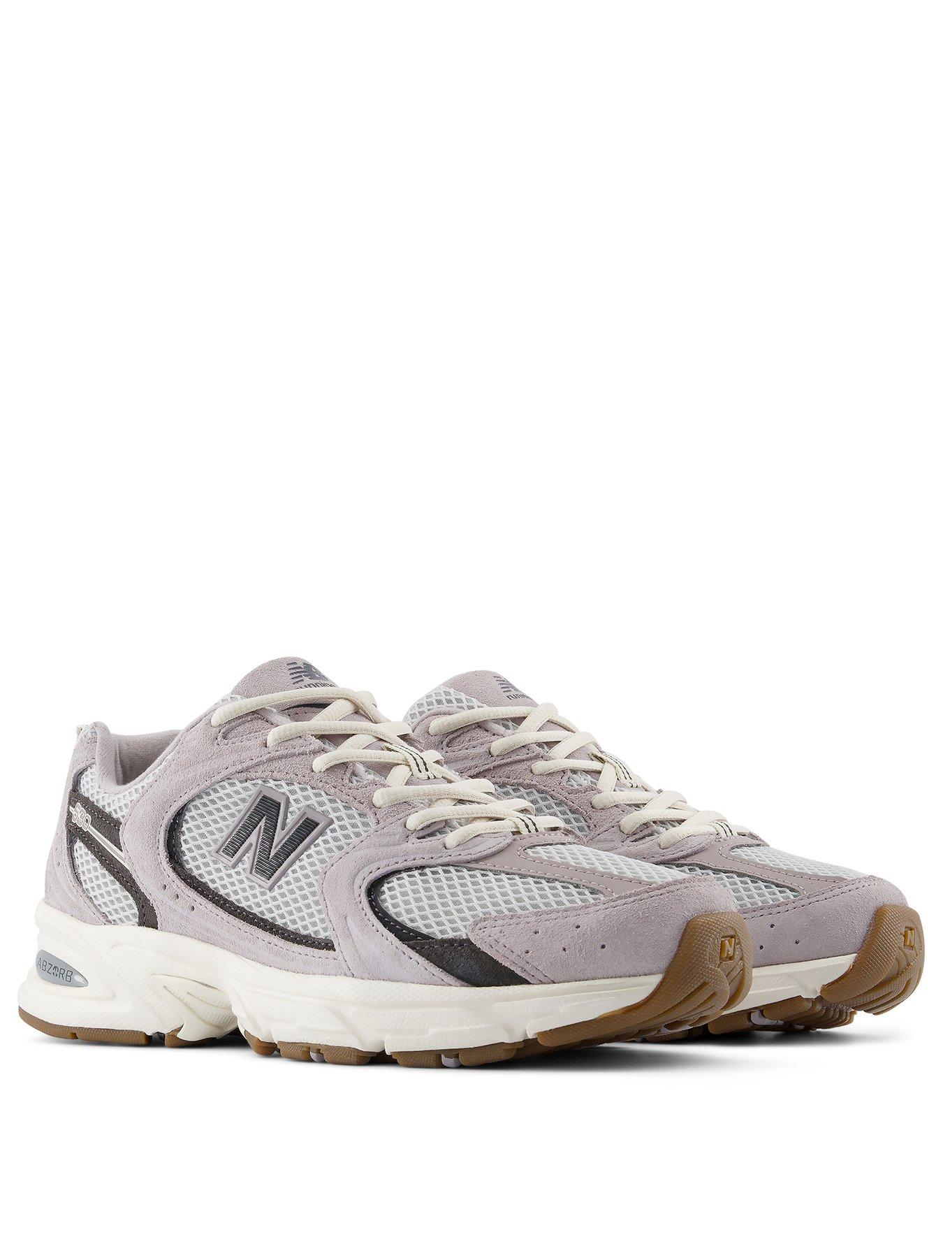 Image 2 of 7 of New Balance Womens 530 ABZORB Cushioning Platform Low-Top Trainers - Grey