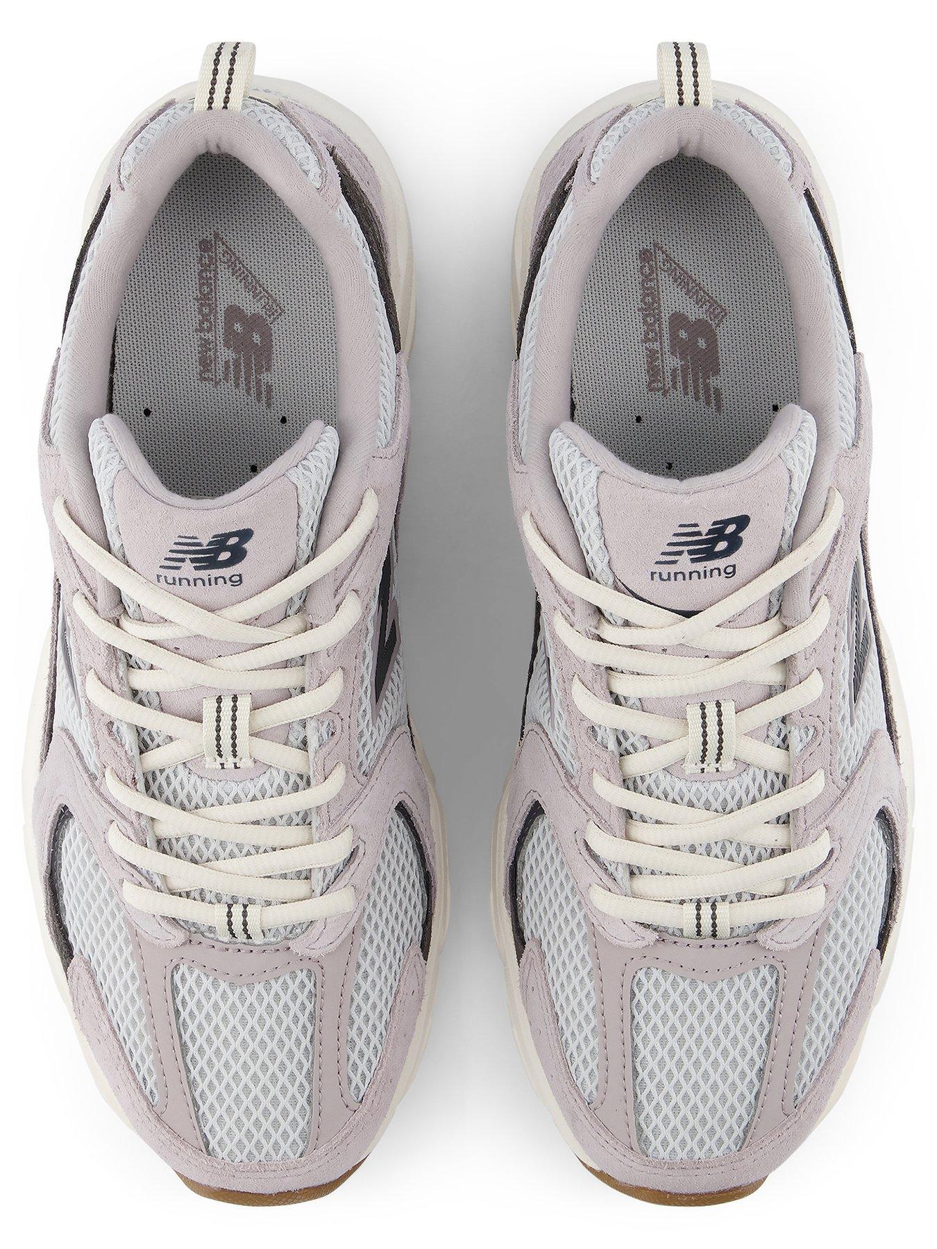 Image 4 of 7 of New Balance Womens 530 ABZORB Cushioning Platform Low-Top Trainers - Grey