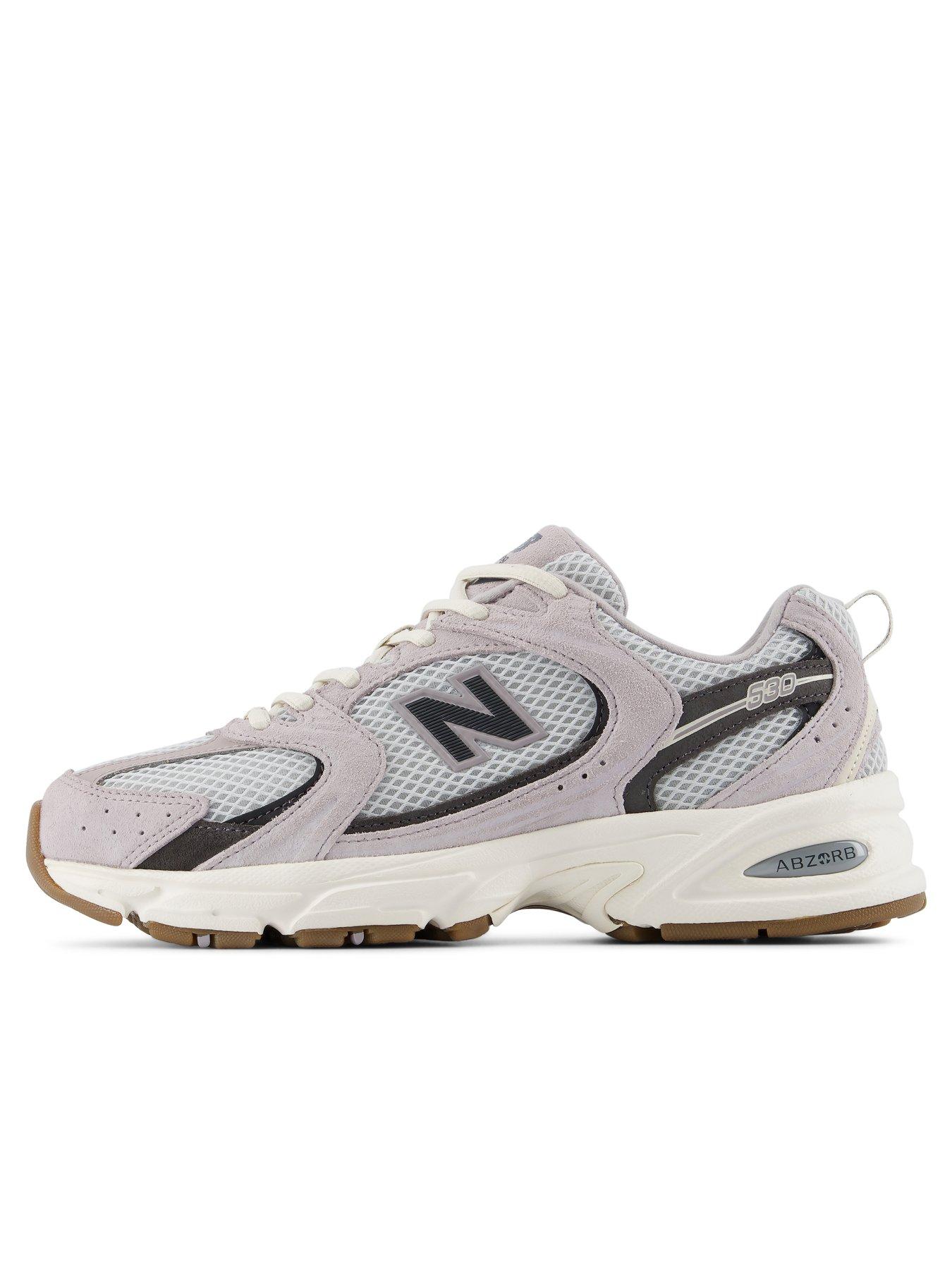 Image 7 of 7 of New Balance Womens 530 ABZORB Cushioning Platform Low-Top Trainers - Grey