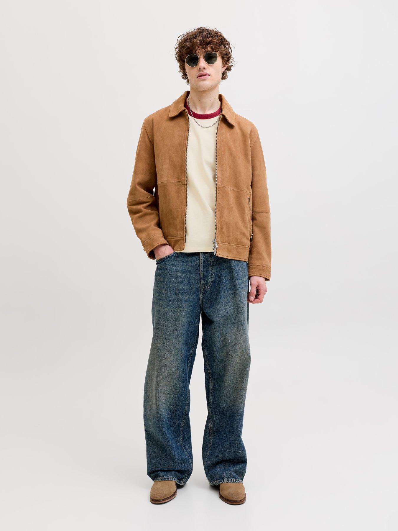 Image 6 of 6 of Jack & Jones Savona Ringer T-Shirt - Cream