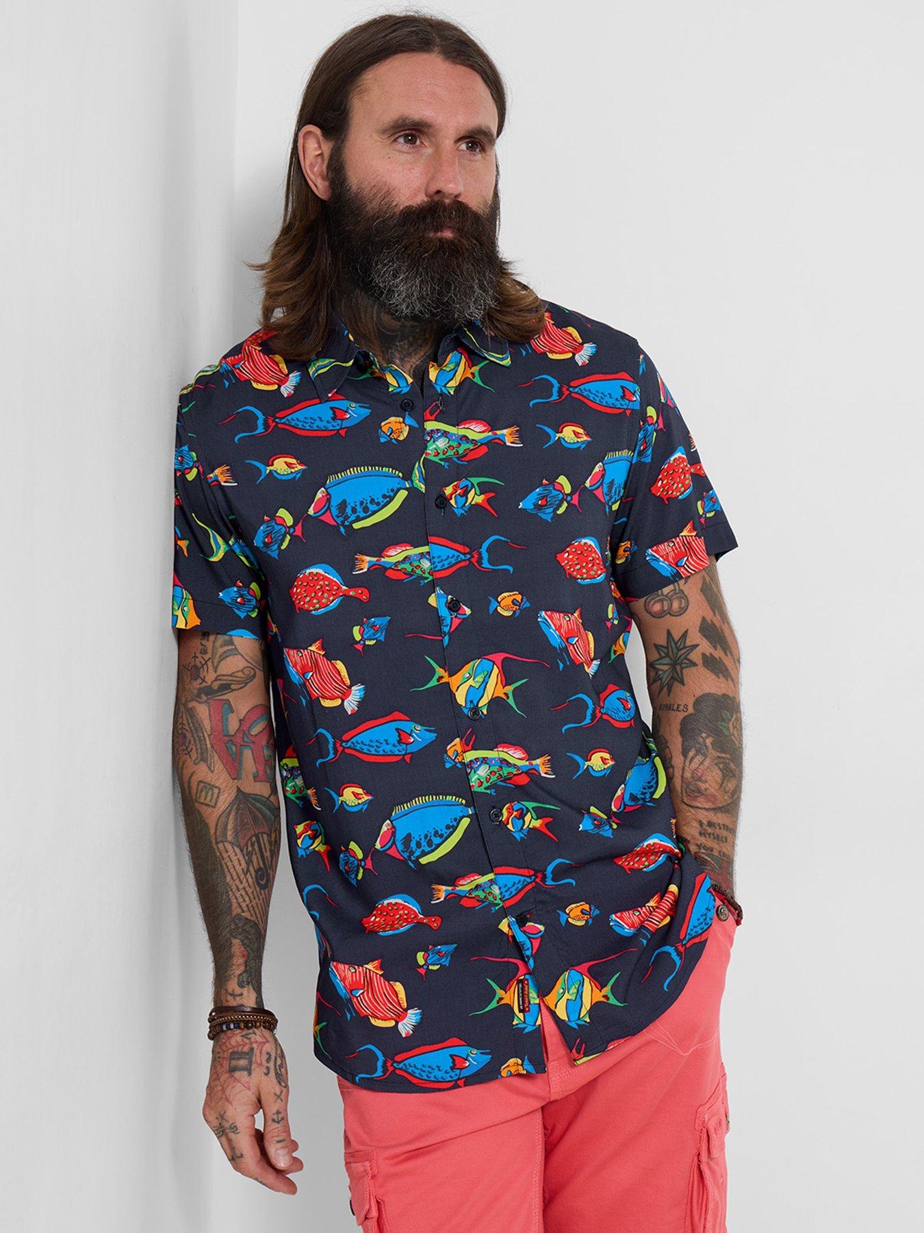 Joe Browns Joe Browns Fishing For Compliments Short Sleeve Shirt