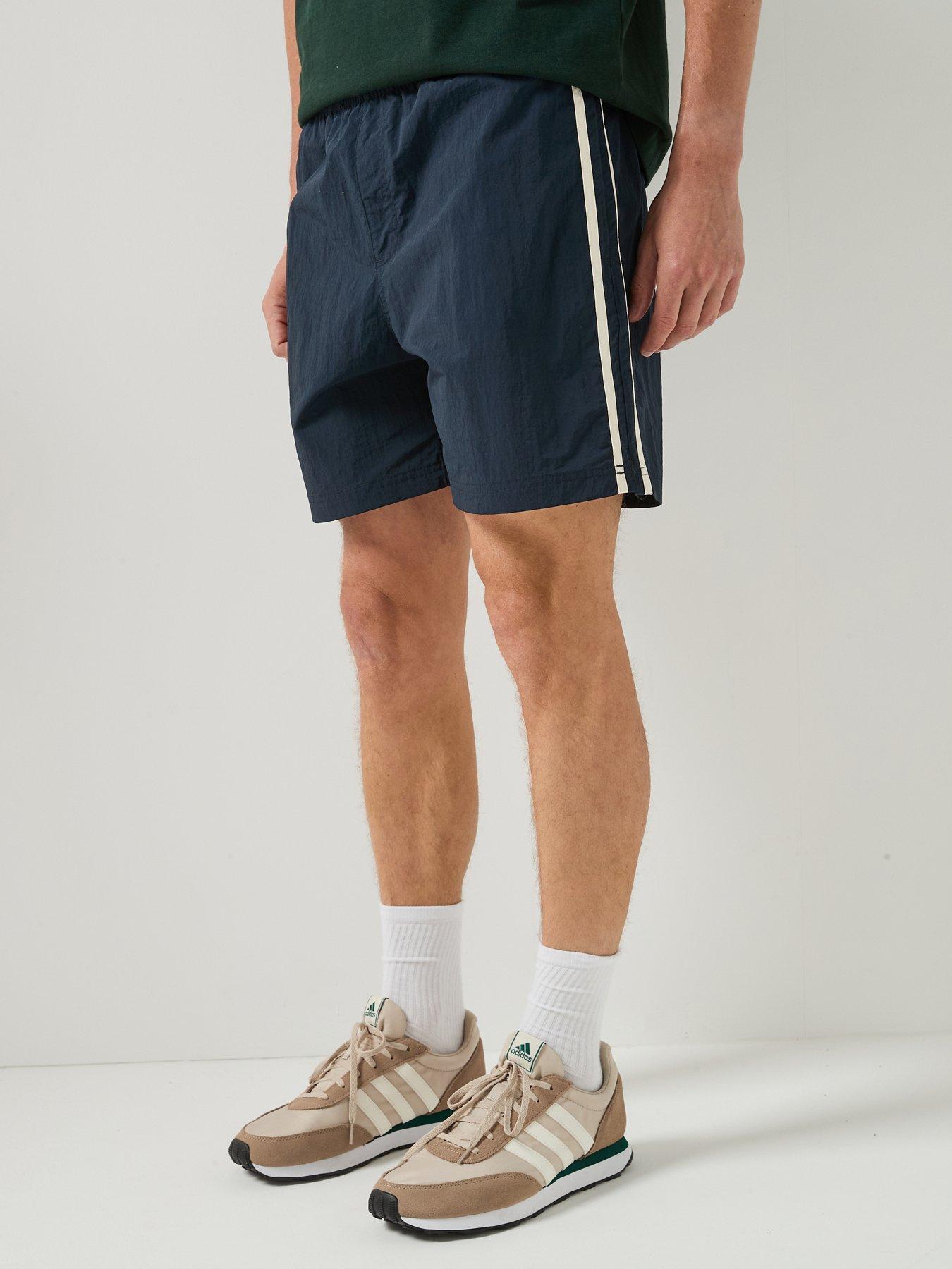 Image 1 of 6 of Jack & Jones Bill Rex Track Shorts - Navy