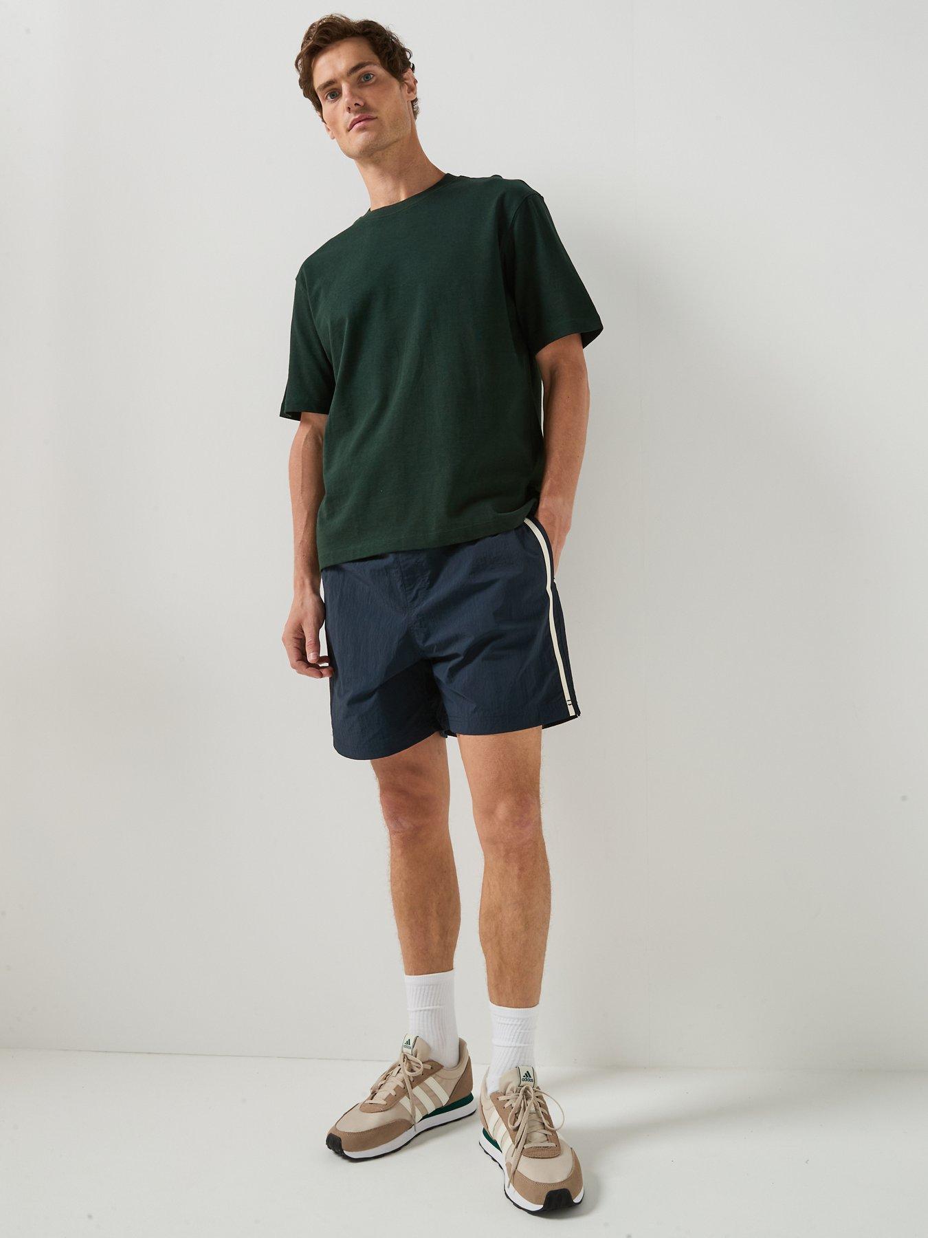 Image 3 of 6 of Jack & Jones Bill Rex Track Shorts - Navy
